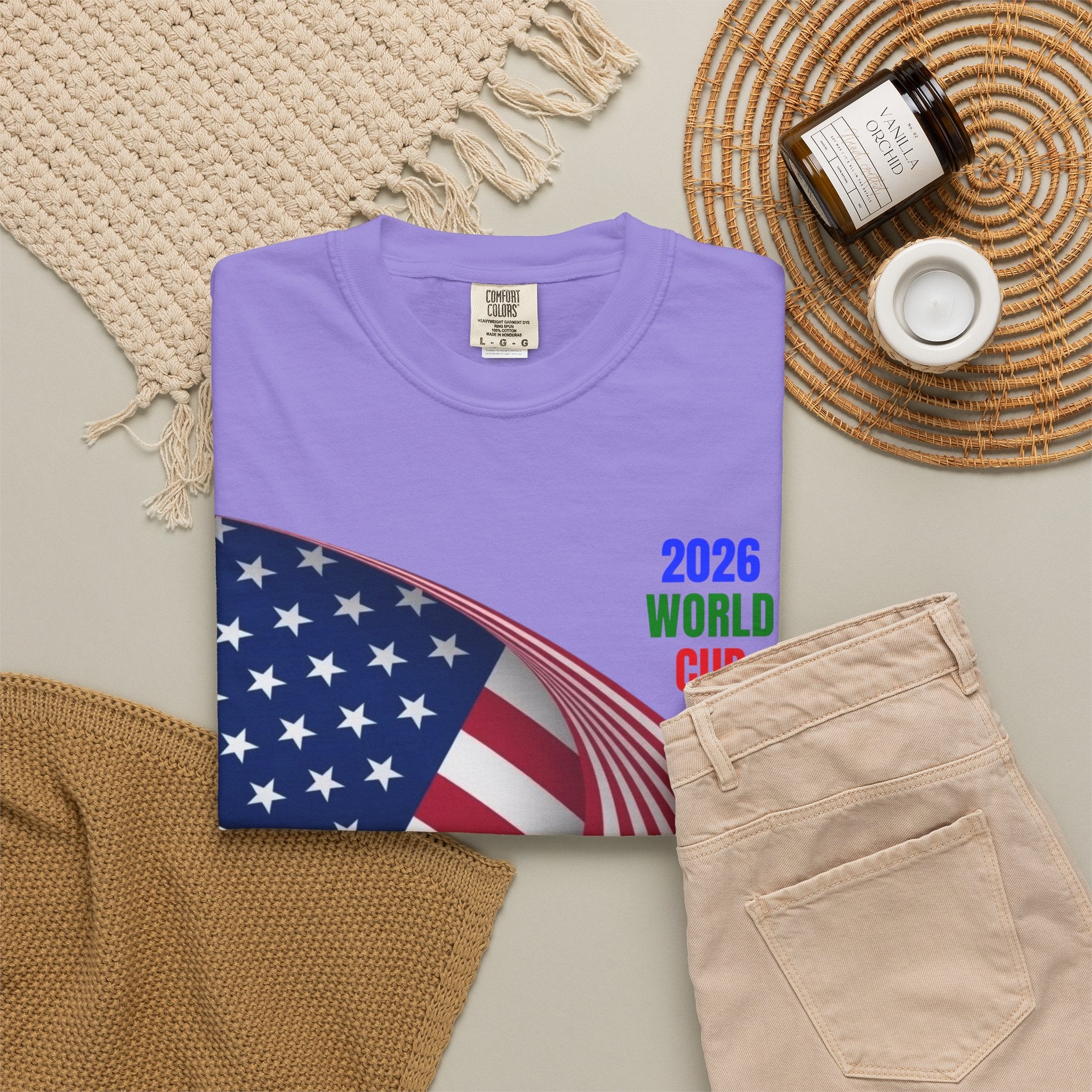 2026 World Cup USA Flag T-Shirt