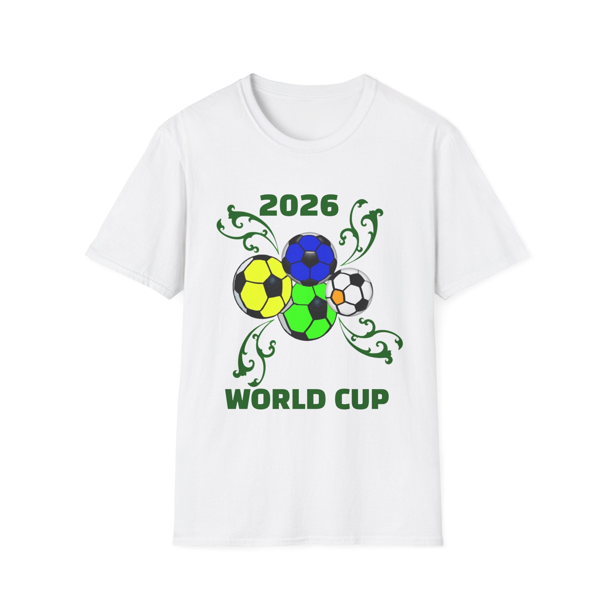 2026 World Cup Soccer Balls T-Shirt | Soccer Tournament Tee