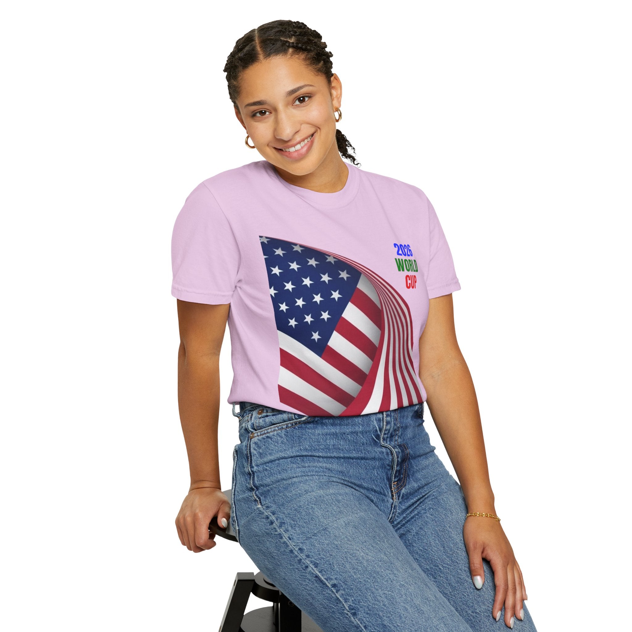 2026 World Cup USA Flag T-Shirt