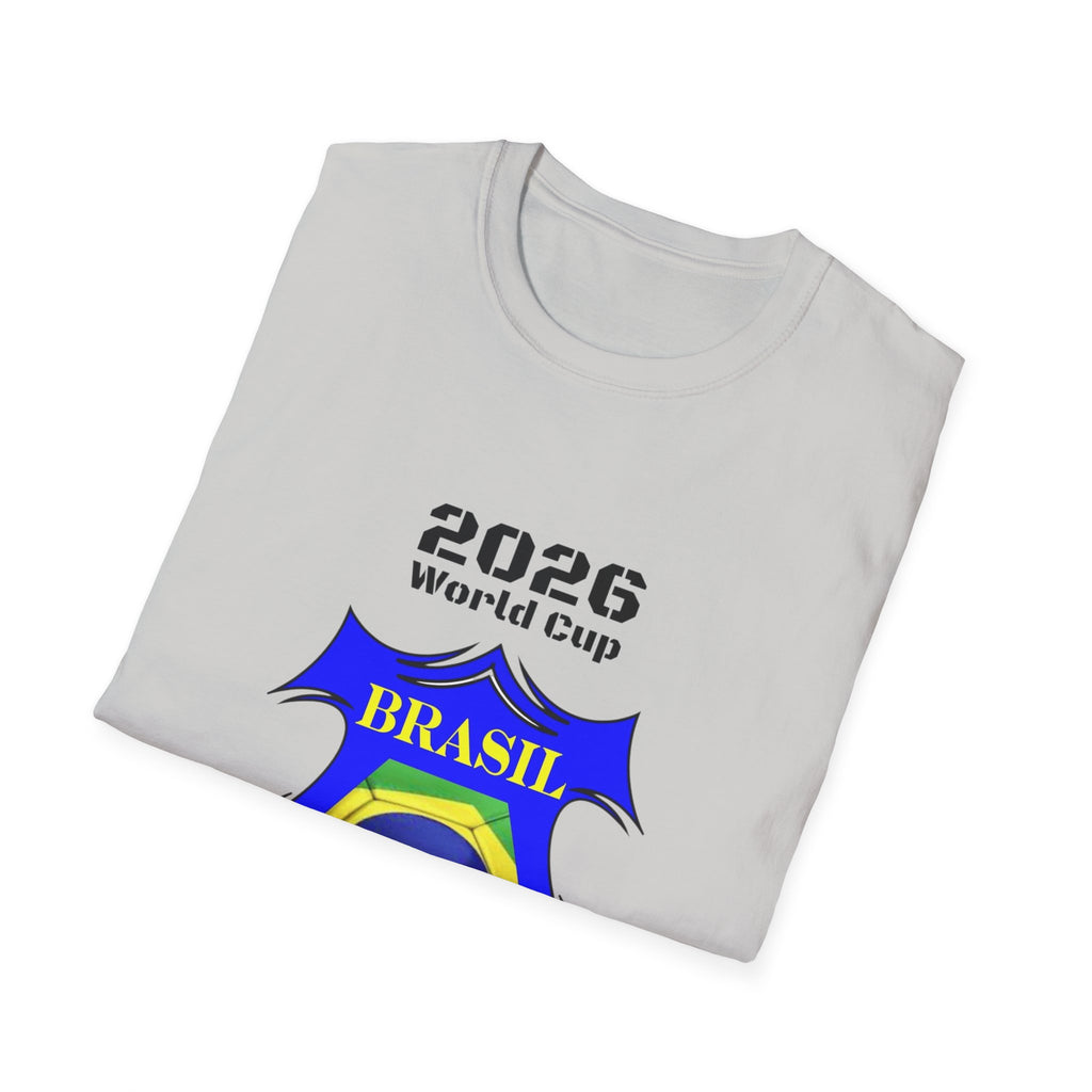 Brazil 2026 World Cup Crest T-Shirt — Soccer Football Tee
