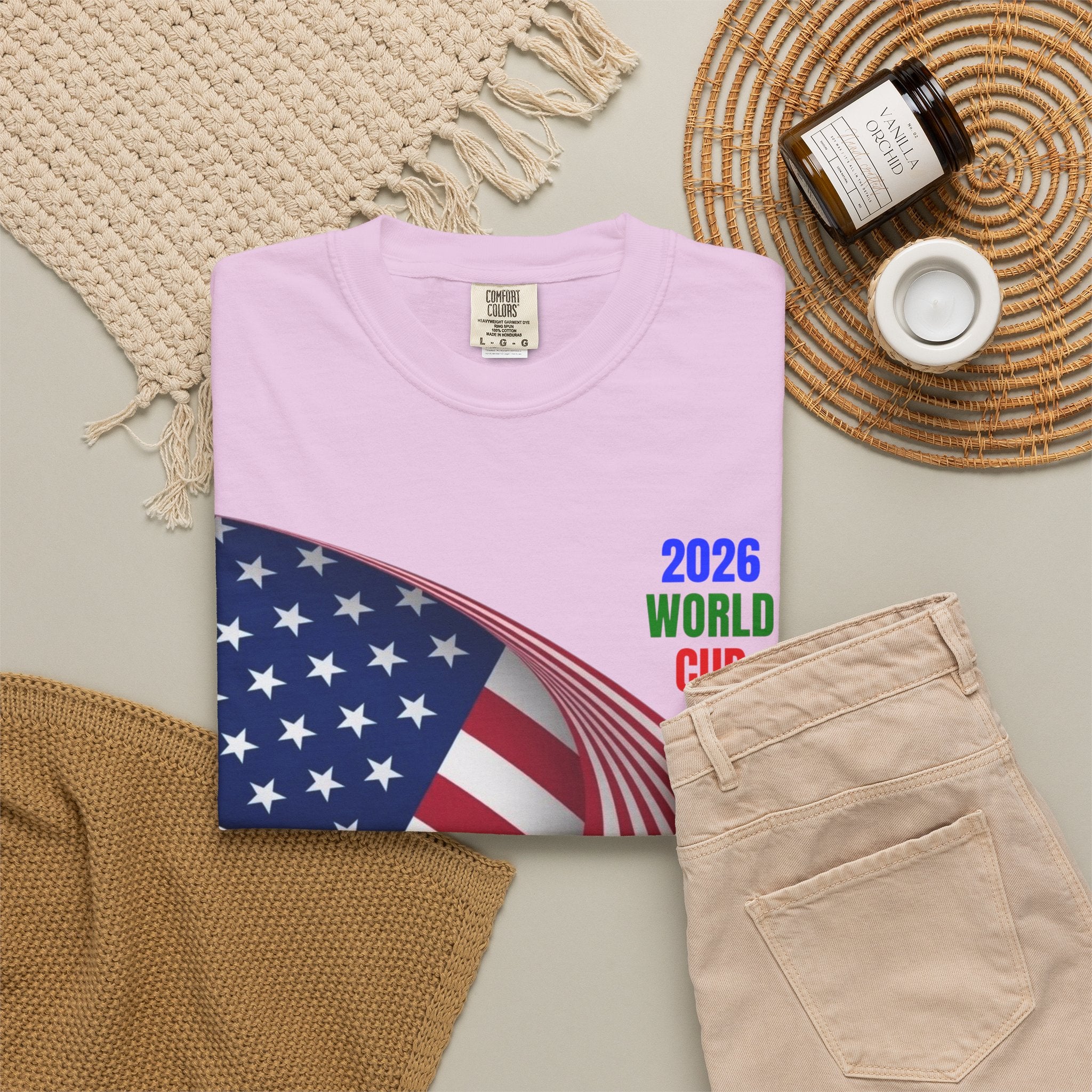 2026 World Cup USA Flag T-Shirt