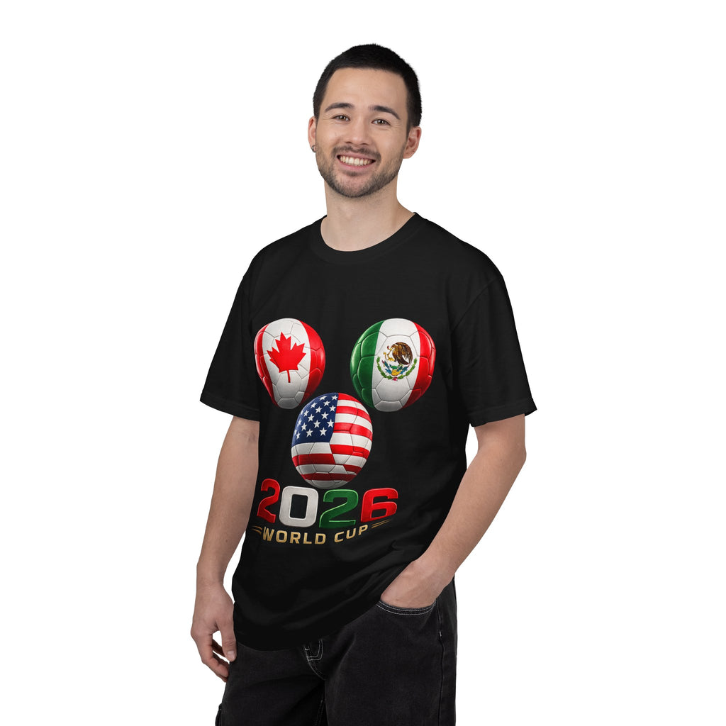 2026 World Cup Soccer T‑Shirt — USA Canada Mexico Fans