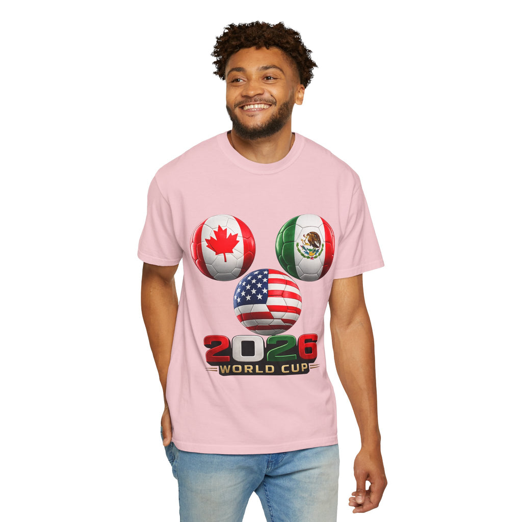 2026 World Cup Soccer T‑Shirt — USA Canada Mexico Fans