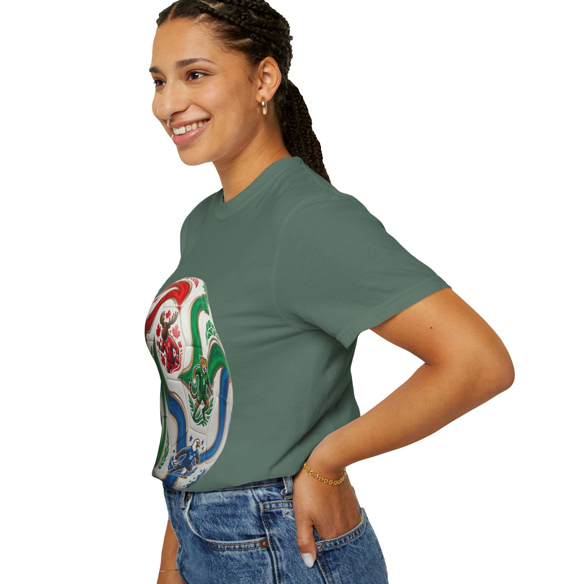 Soccer World Cup Retro Trio Ball T-Shirt