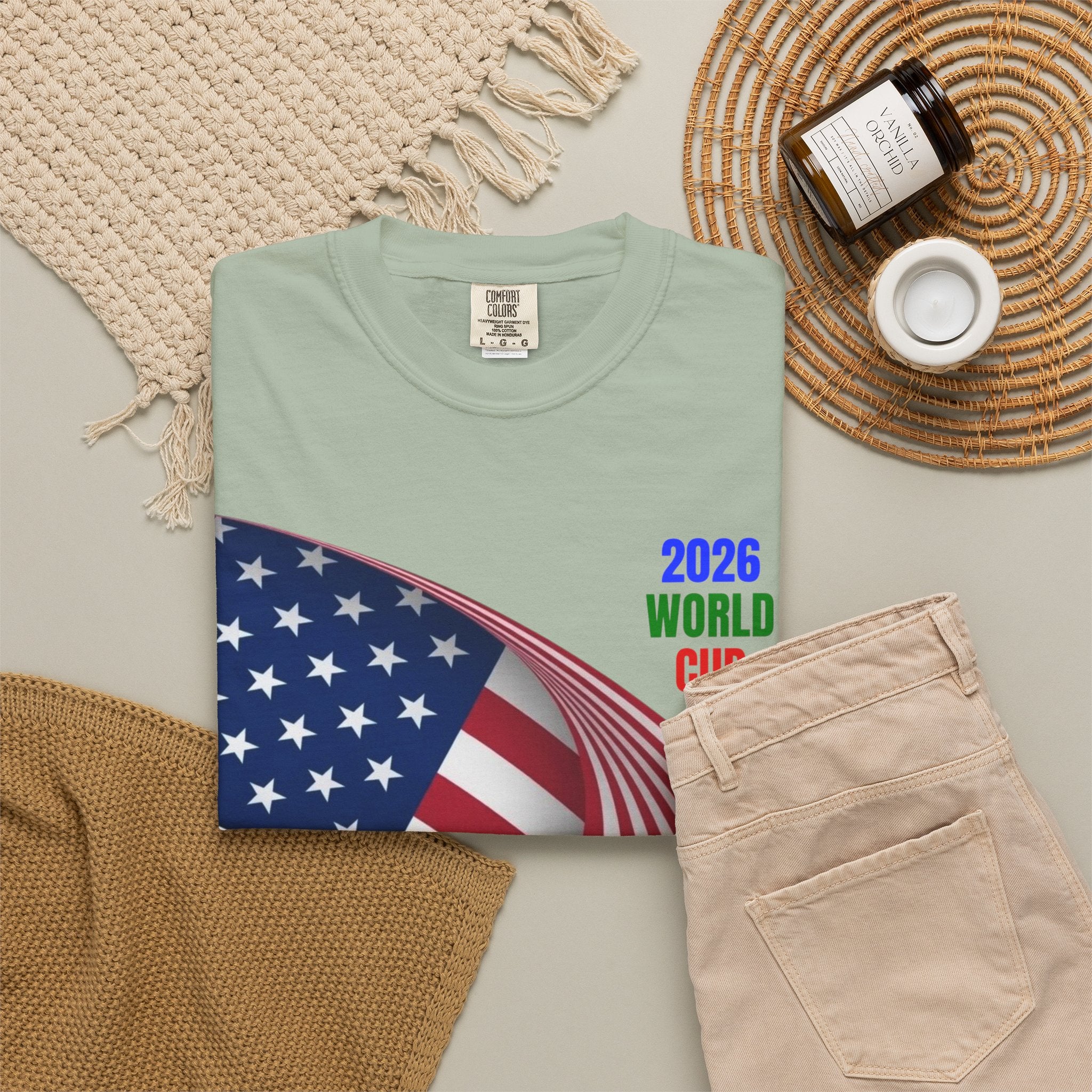 2026 World Cup USA Flag T-Shirt
