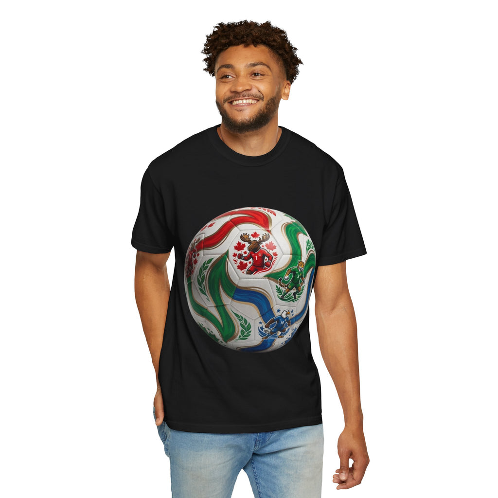 Soccer World Cup Retro Trio Ball T-Shirt
