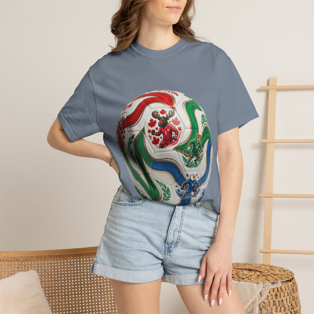 Soccer World Cup Retro Trio Ball T-Shirt