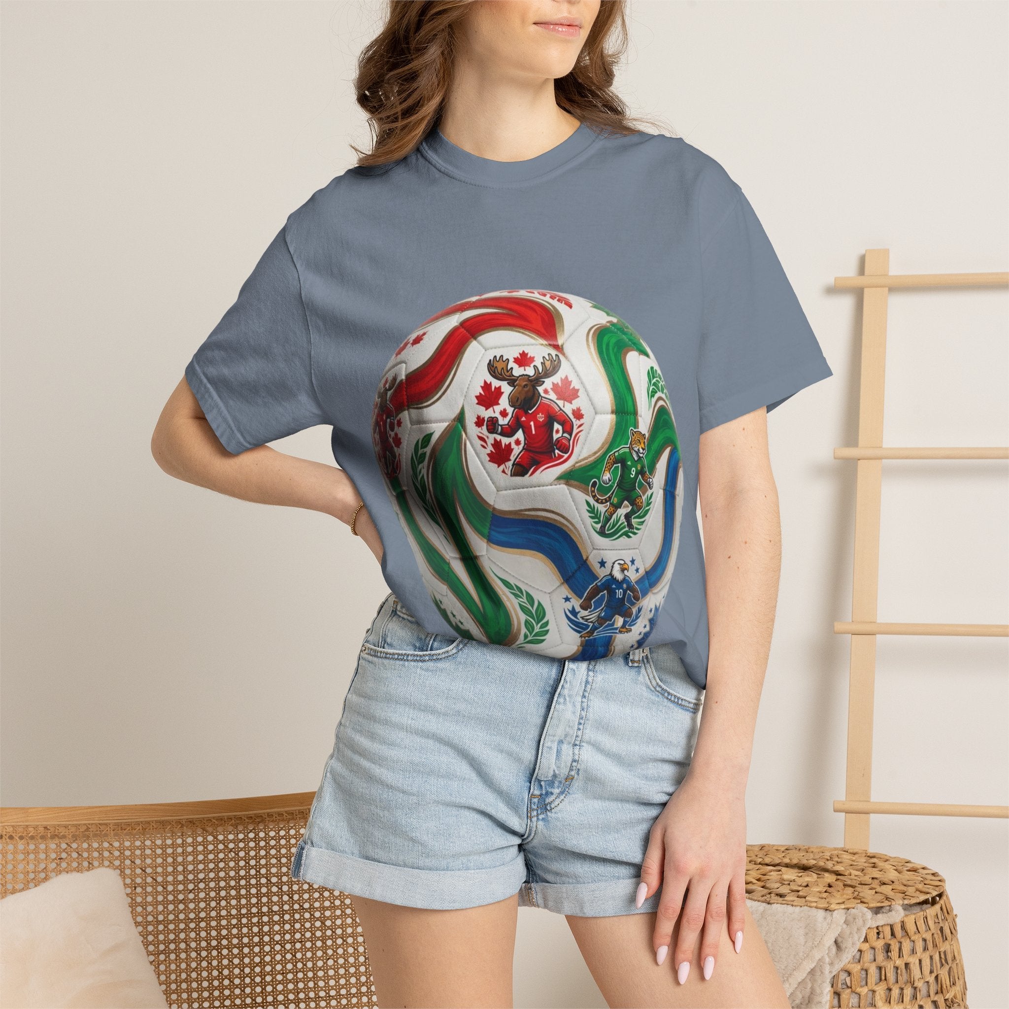 Soccer World Cup Retro Trio Ball T-Shirt
