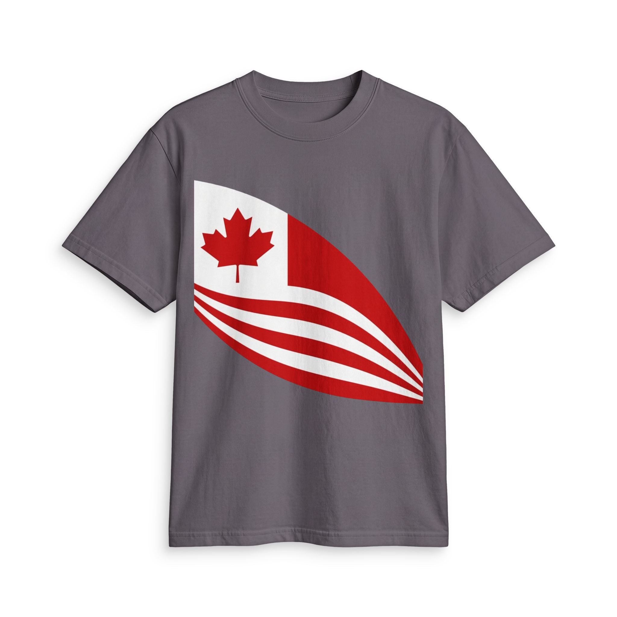 Canada Wave T-Shirt — Maple Leaf Patriotic Tee