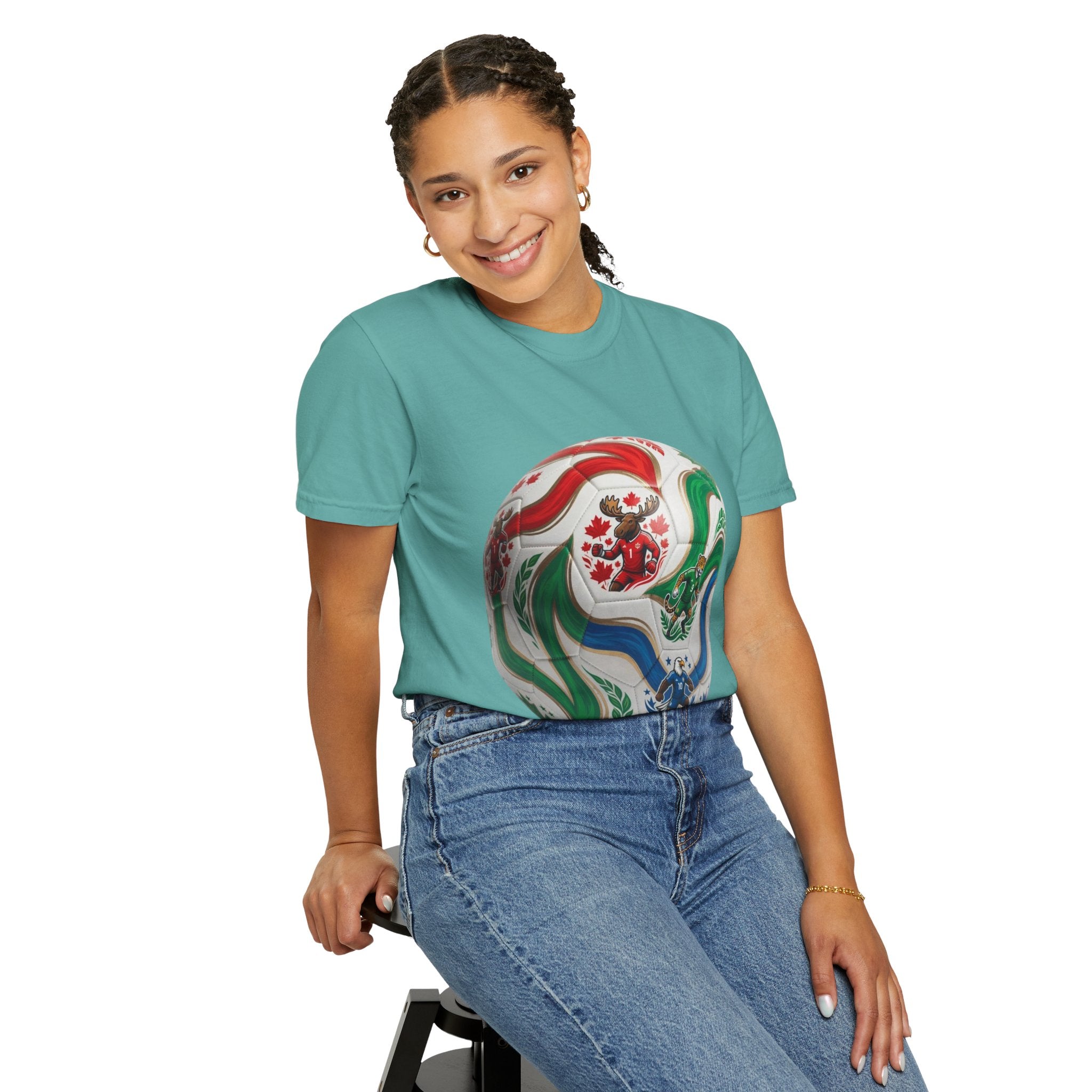Soccer World Cup Retro Trio Ball T-Shirt