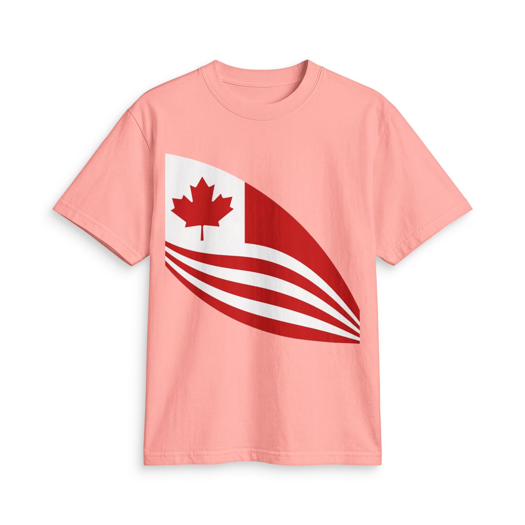 Canada Wave T-Shirt — Maple Leaf Patriotic Tee