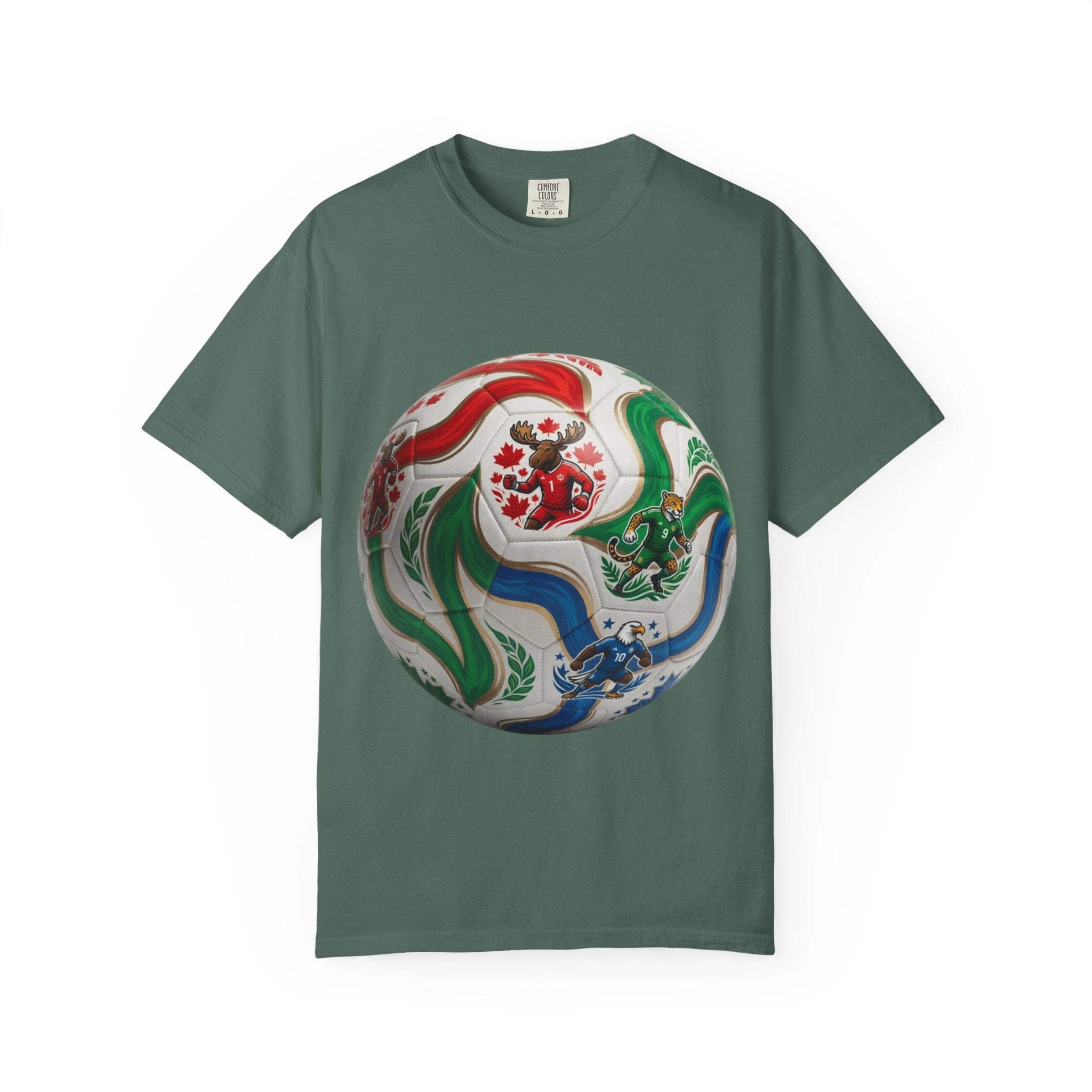 Soccer World Cup Retro Trio Ball T-Shirt