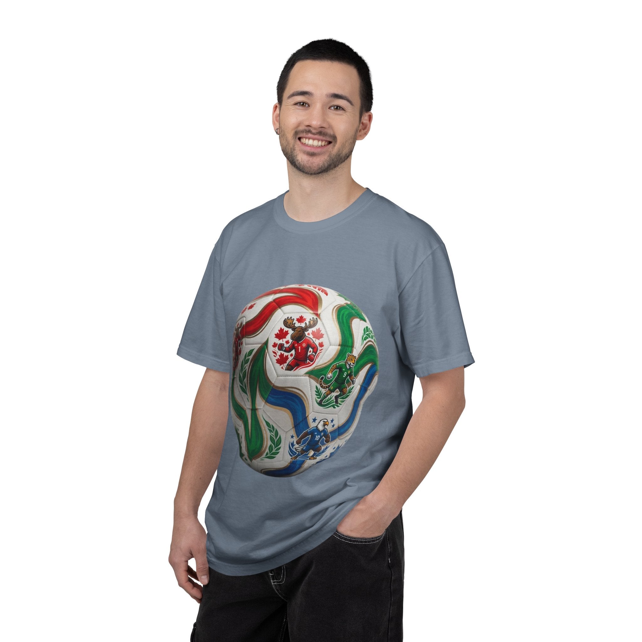 Soccer World Cup Retro Trio Ball T-Shirt