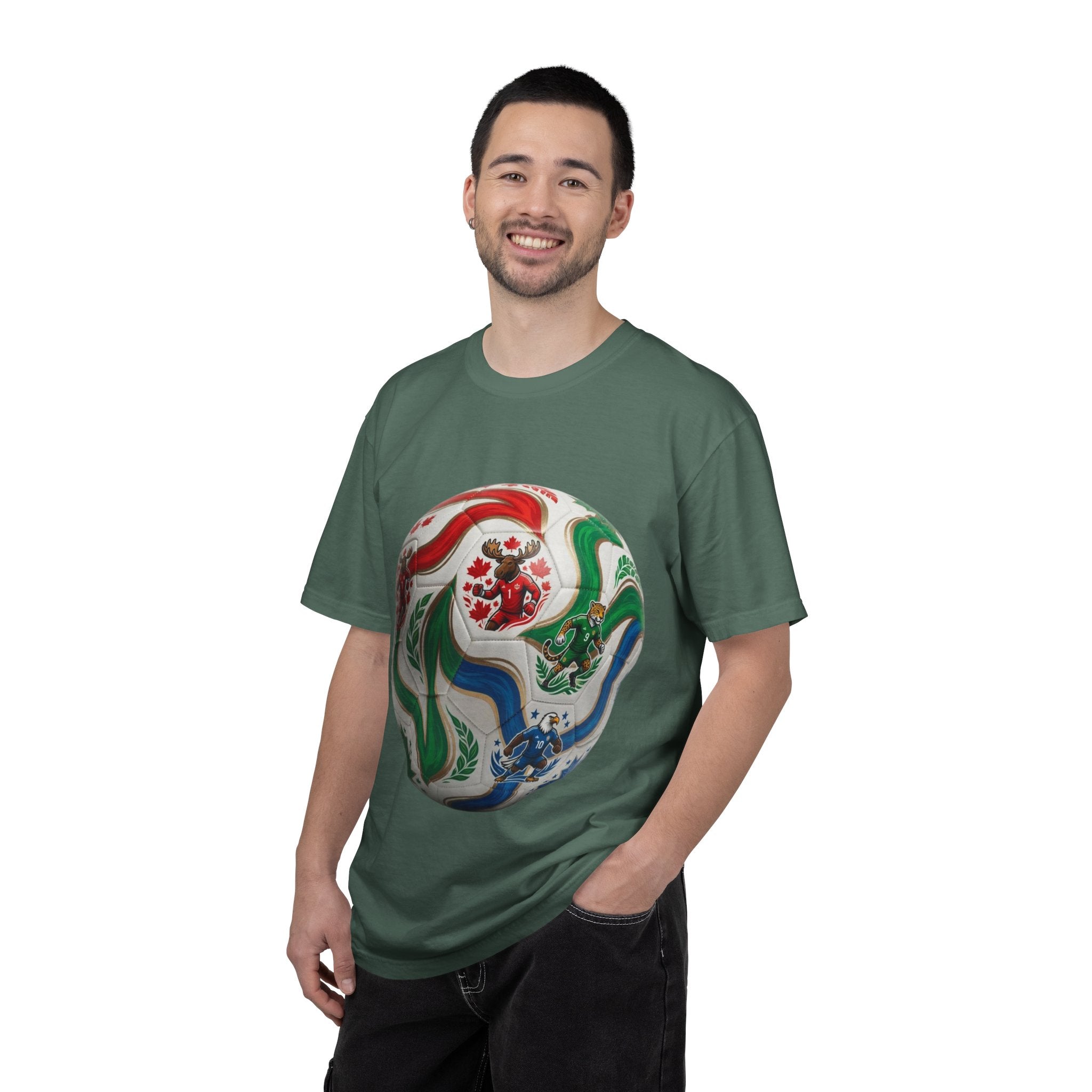 Soccer World Cup Retro Trio Ball T-Shirt