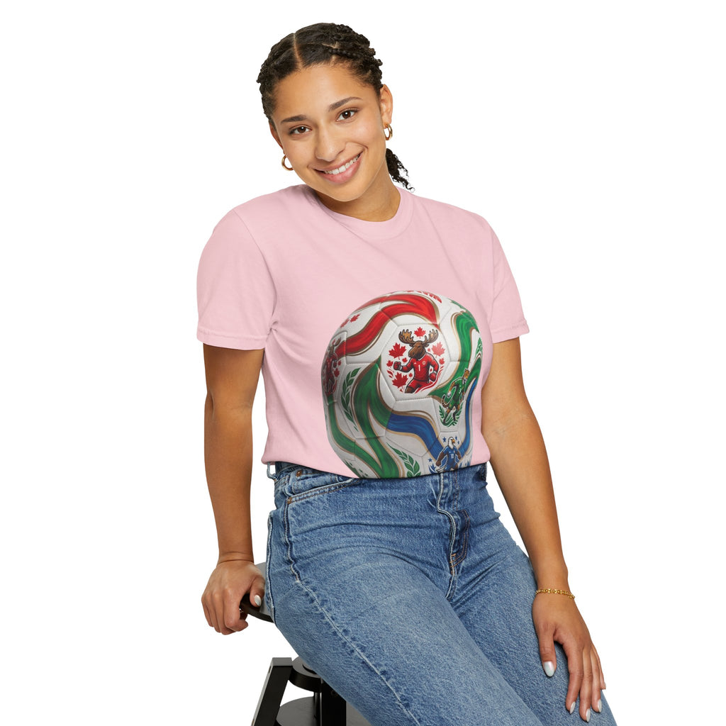 Soccer World Cup Retro Trio Ball T-Shirt