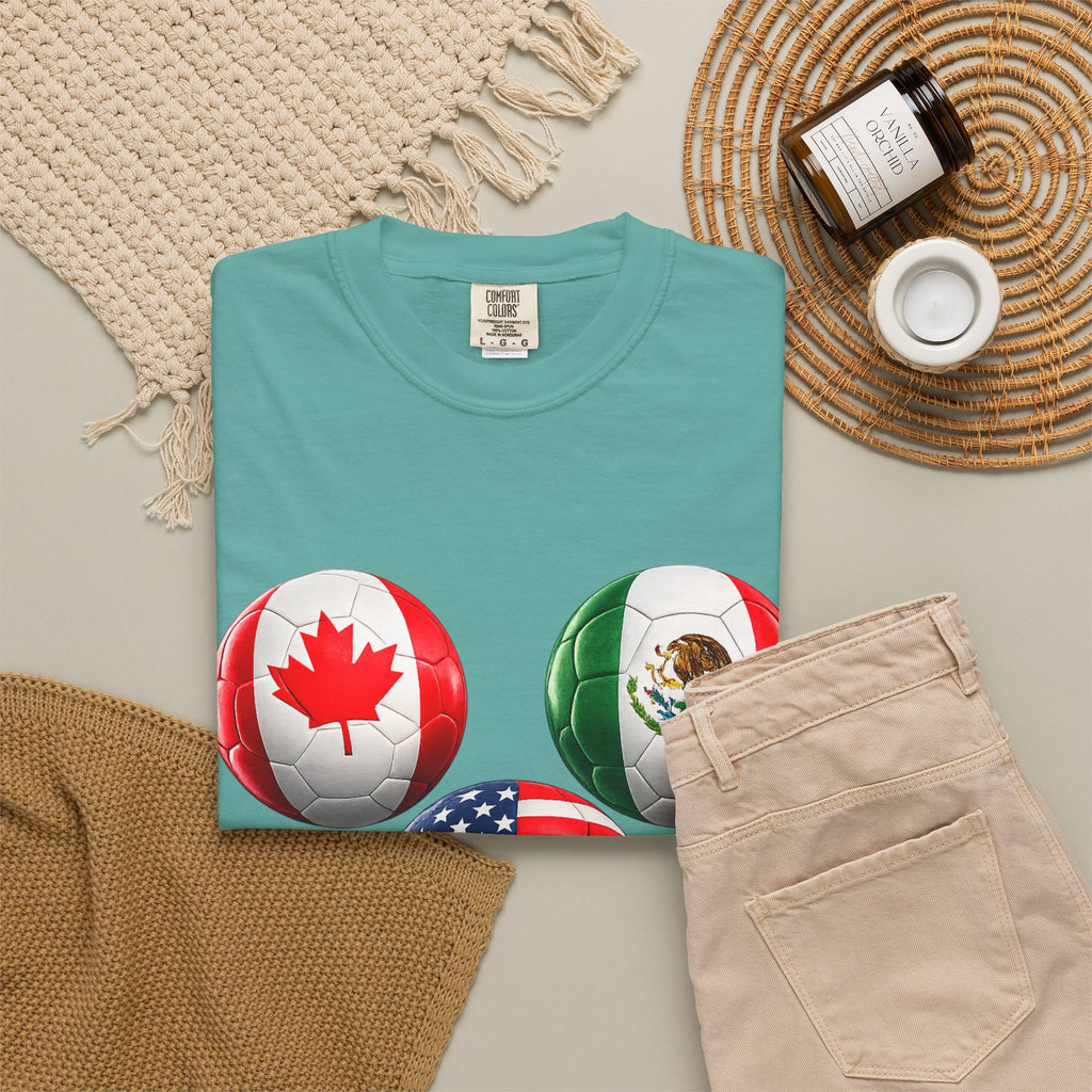 2026 World Cup Soccer T‑Shirt — USA Canada Mexico Fans