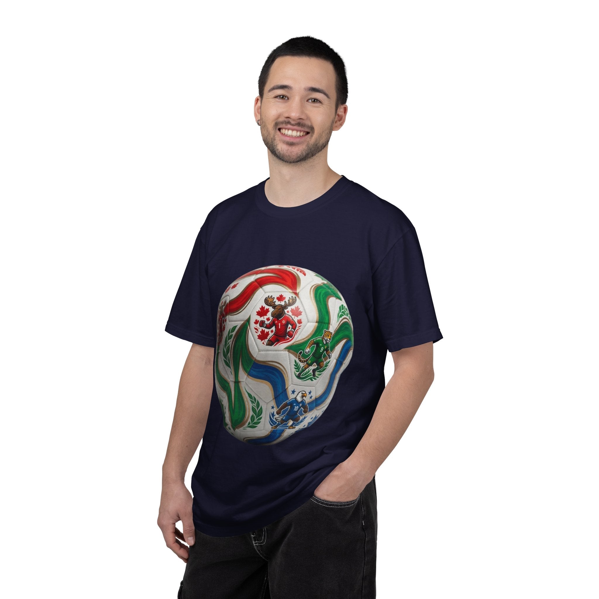 Soccer World Cup Retro Trio Ball T-Shirt