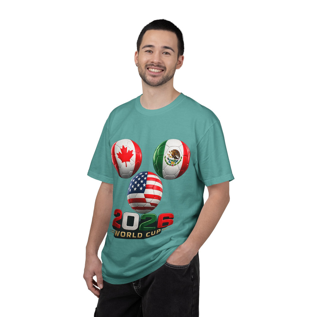 2026 World Cup Soccer T‑Shirt — USA Canada Mexico Fans