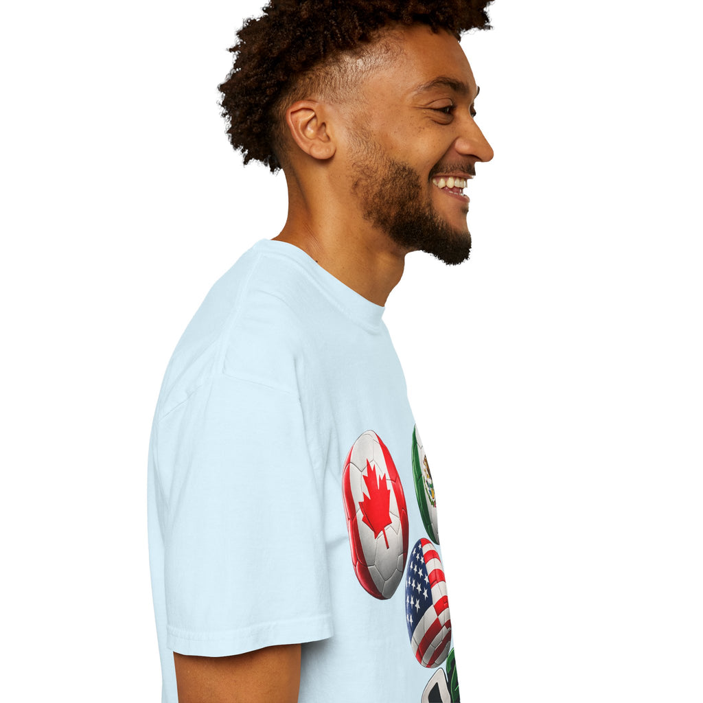 2026 World Cup Soccer T‑Shirt — USA Canada Mexico Fans