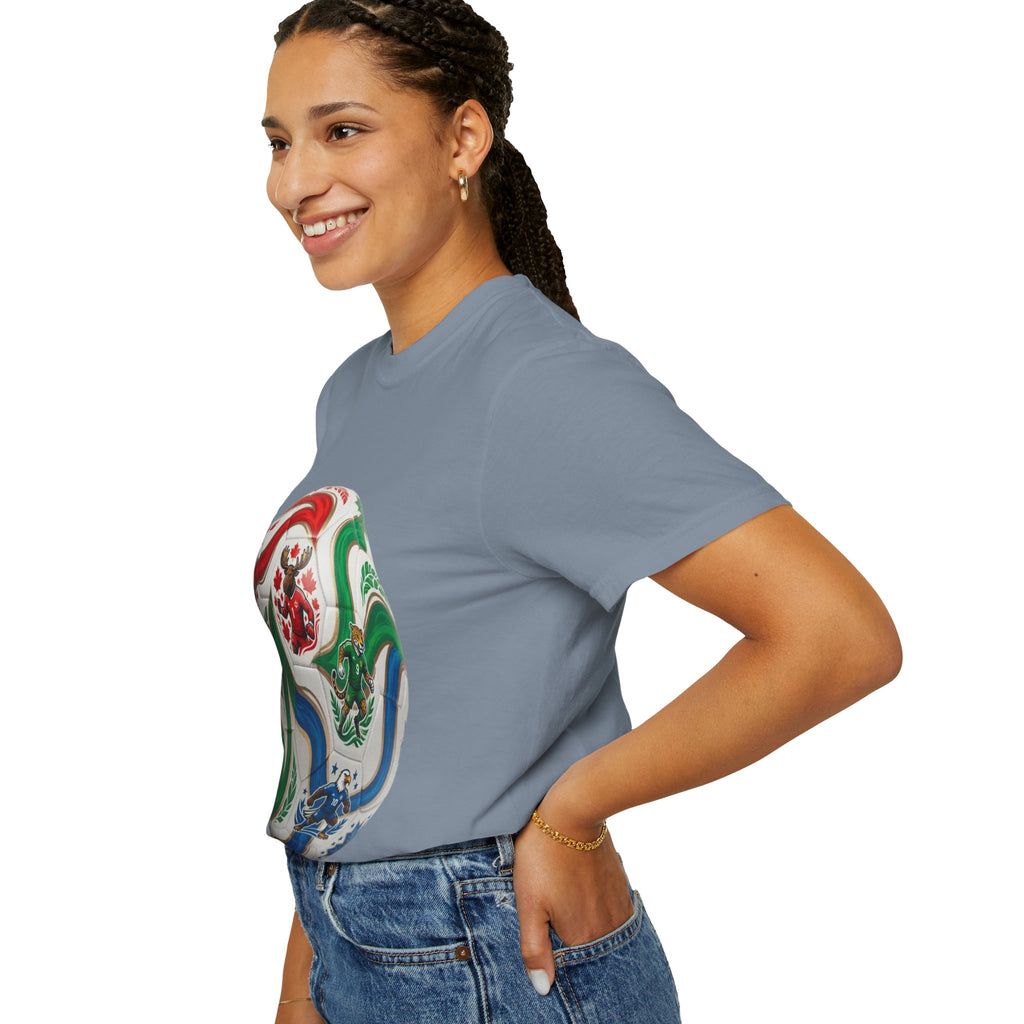 Soccer World Cup Retro Trio Ball T-Shirt