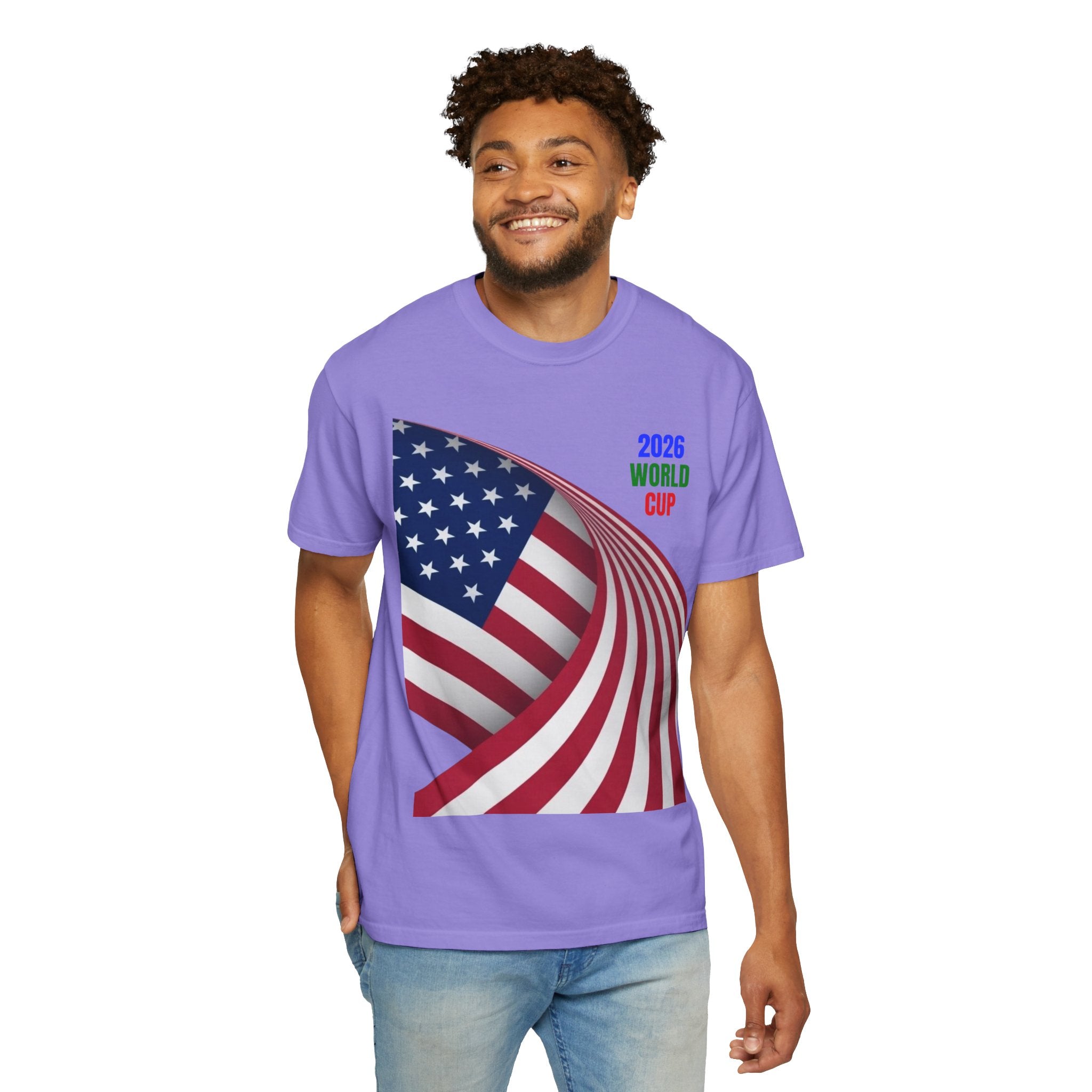 2026 World Cup USA Flag T-Shirt