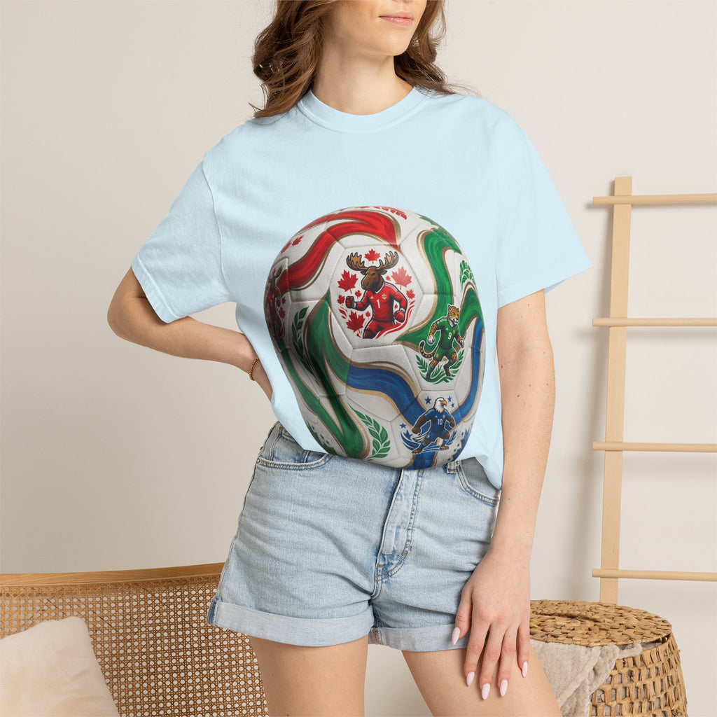 Soccer World Cup Retro Trio Ball T-Shirt