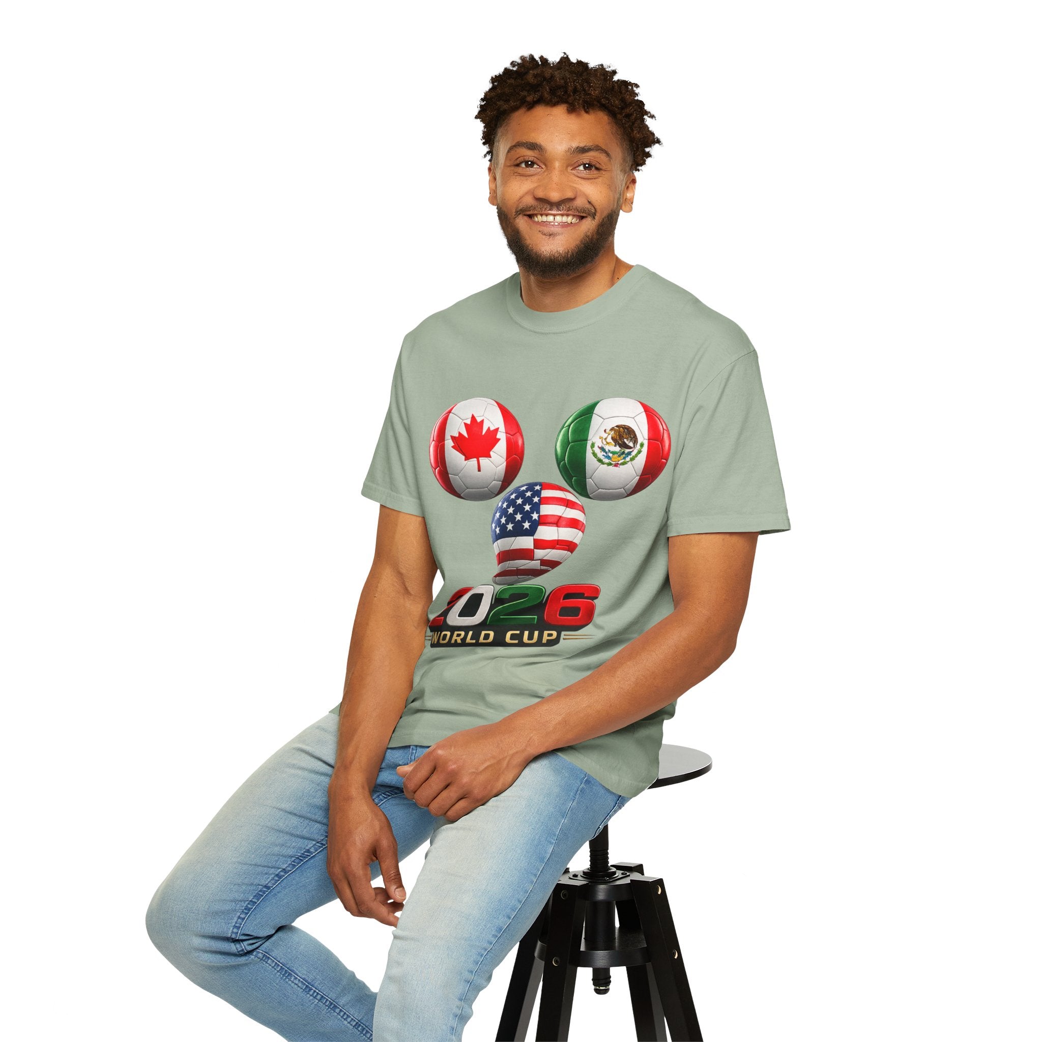 2026 World Cup Soccer T‑Shirt — USA Canada Mexico Fans