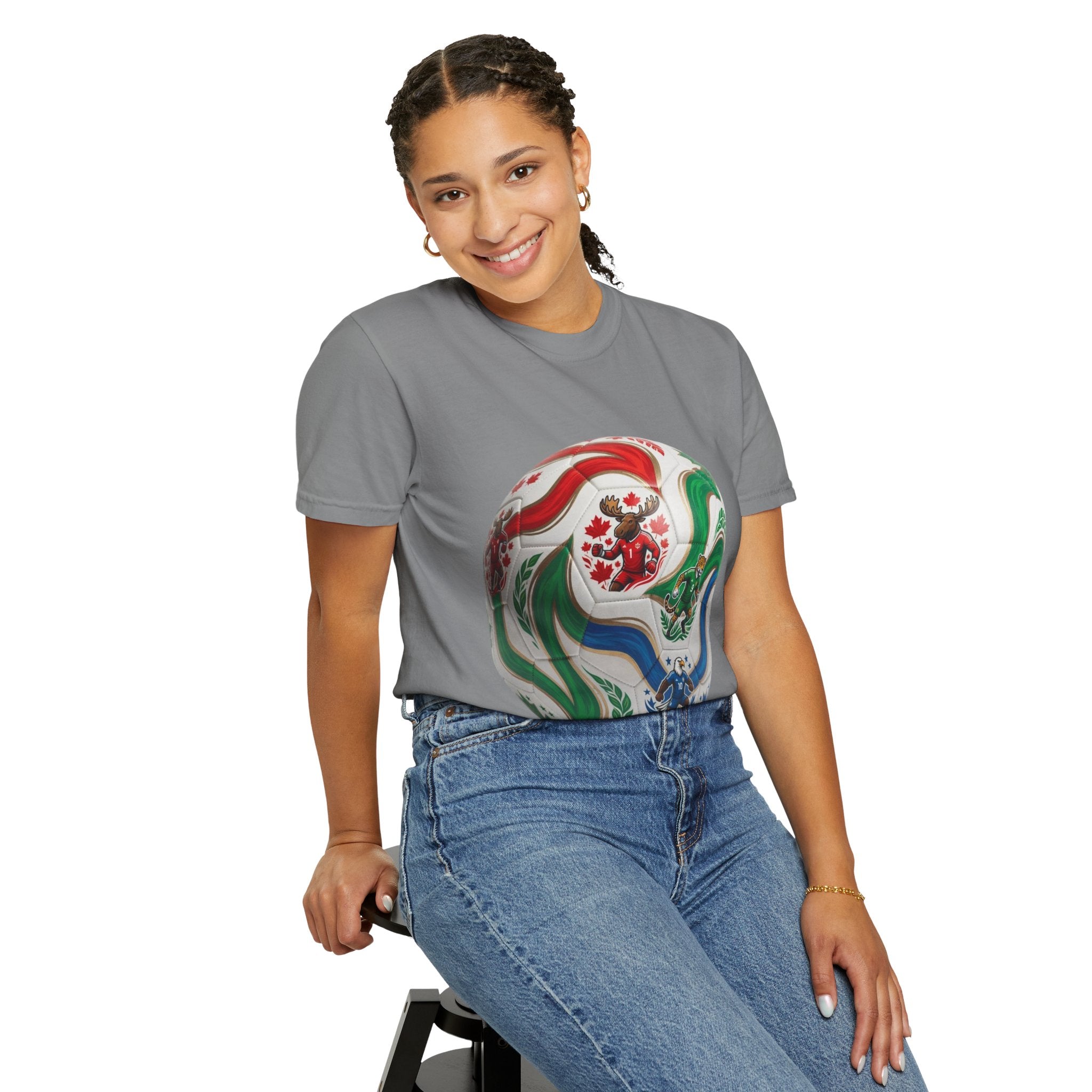 Soccer World Cup Retro Trio Ball T-Shirt