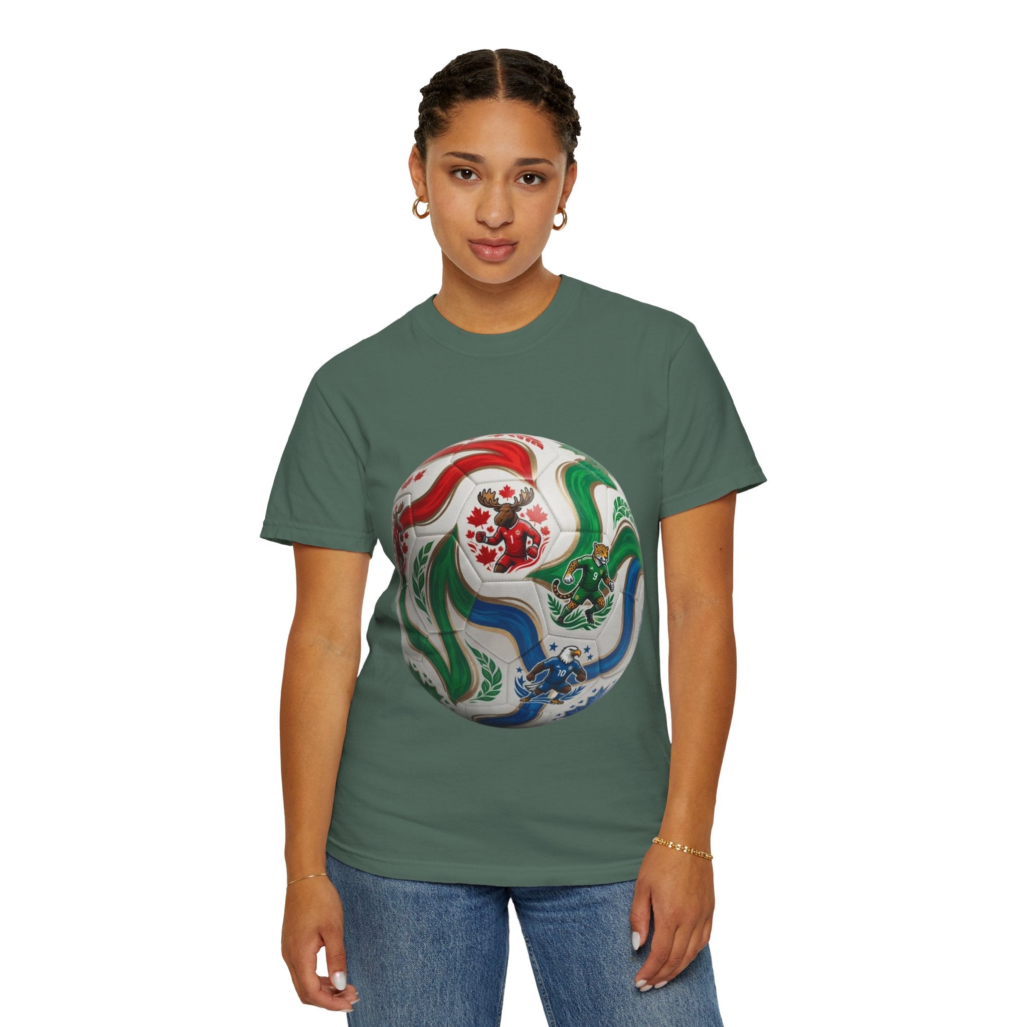 Soccer World Cup Retro Trio Ball T-Shirt