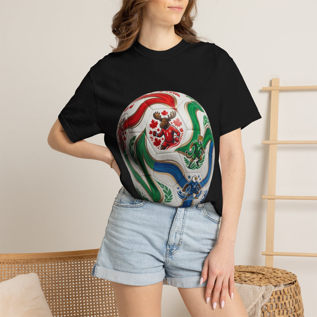 Soccer World Cup Retro Trio Ball T-Shirt