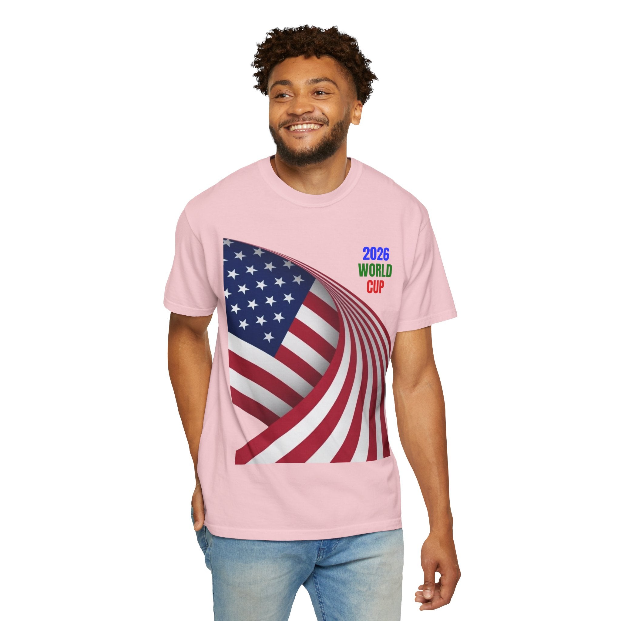 2026 World Cup USA Flag T-Shirt