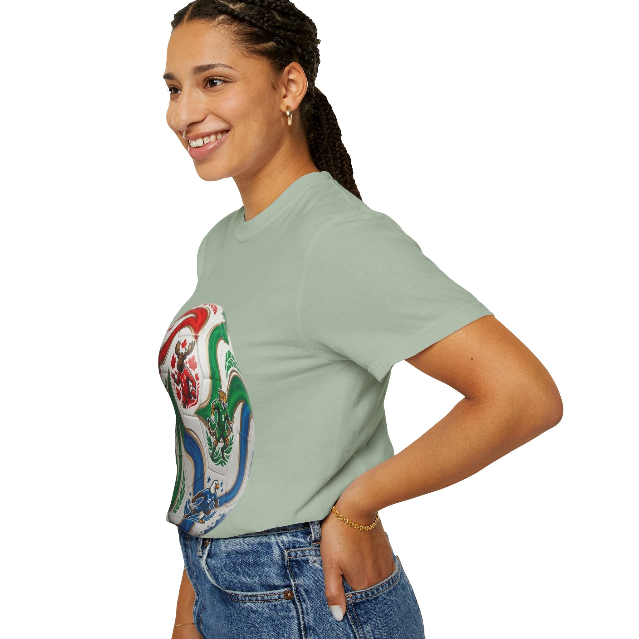 Soccer World Cup Retro Trio Ball T-Shirt