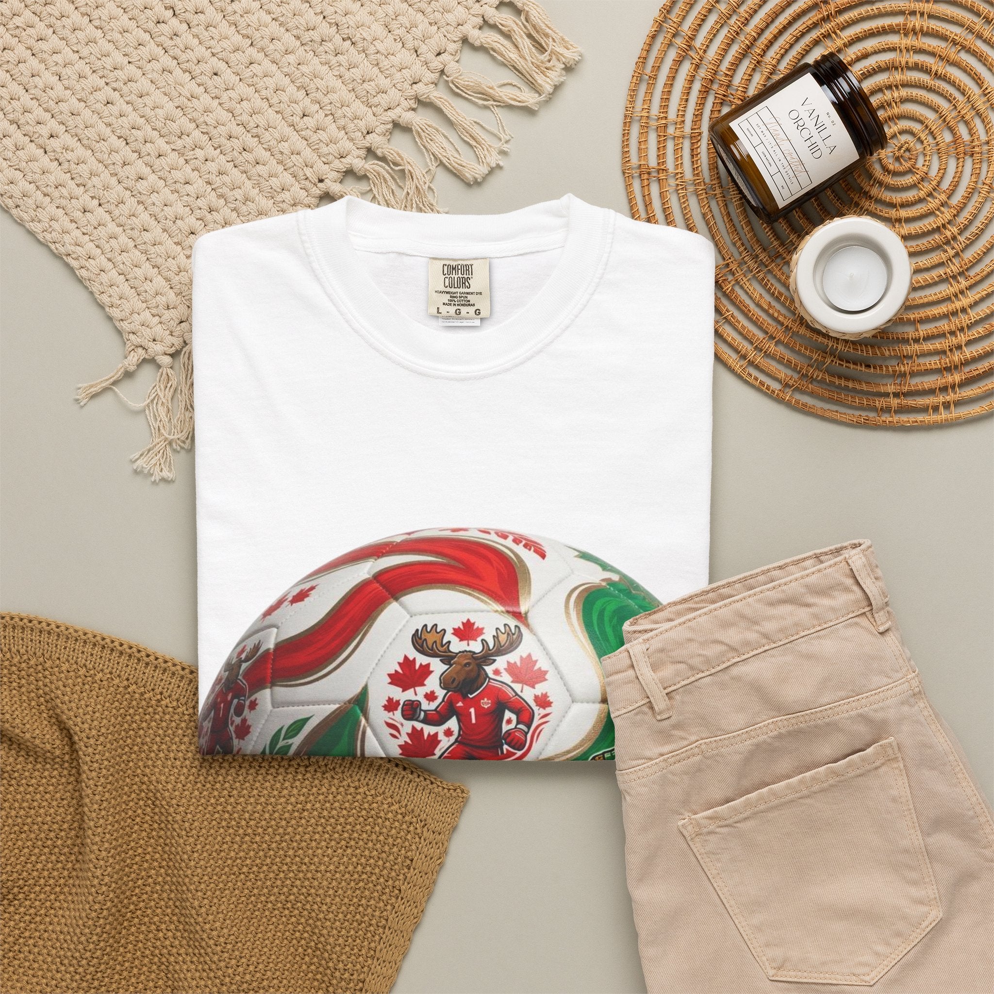 Soccer World Cup Retro Trio Ball T-Shirt
