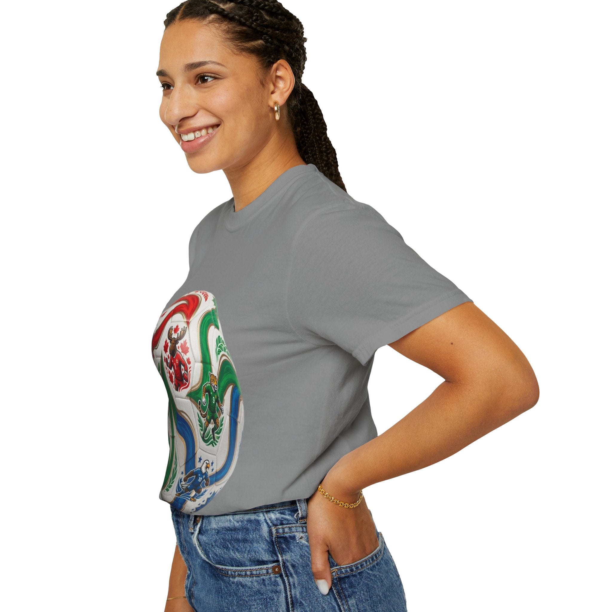 Soccer World Cup Retro Trio Ball T-Shirt