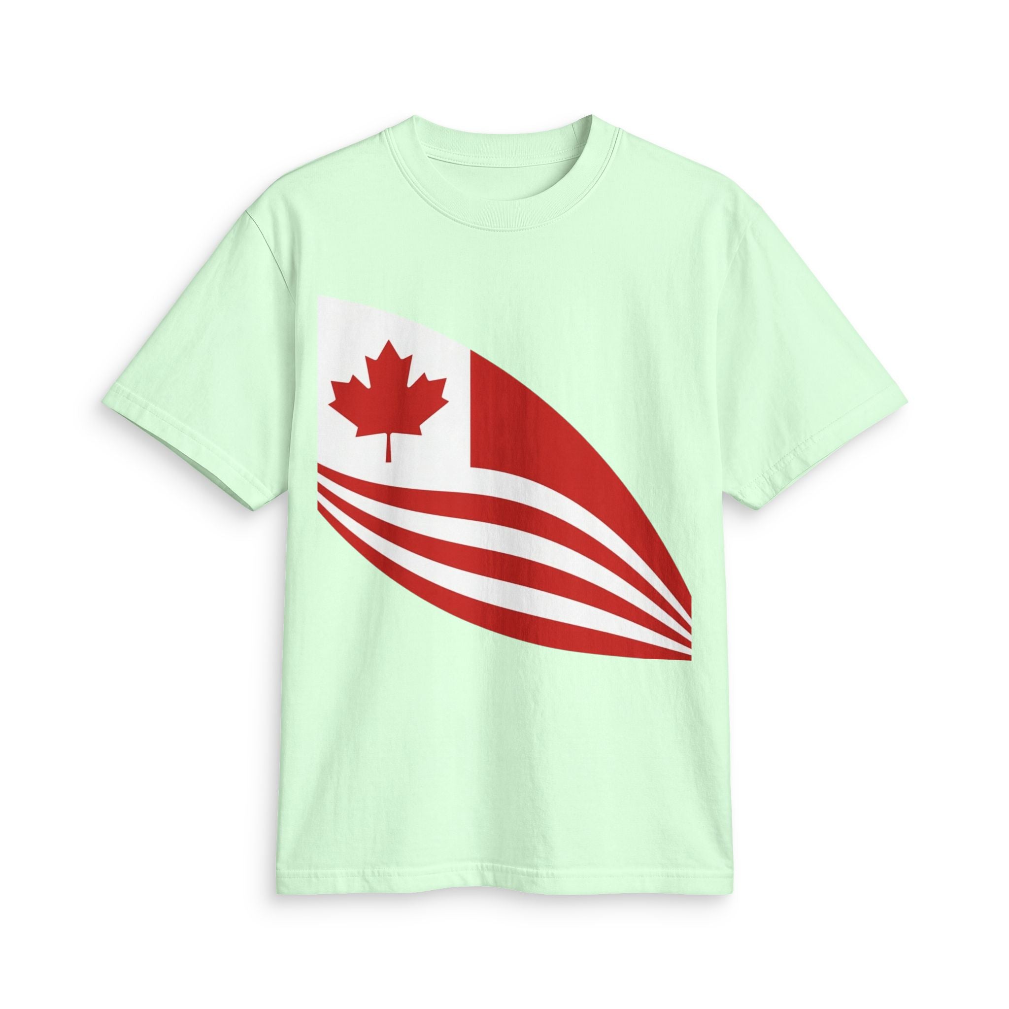 Canada Wave T-Shirt — Maple Leaf Patriotic Tee