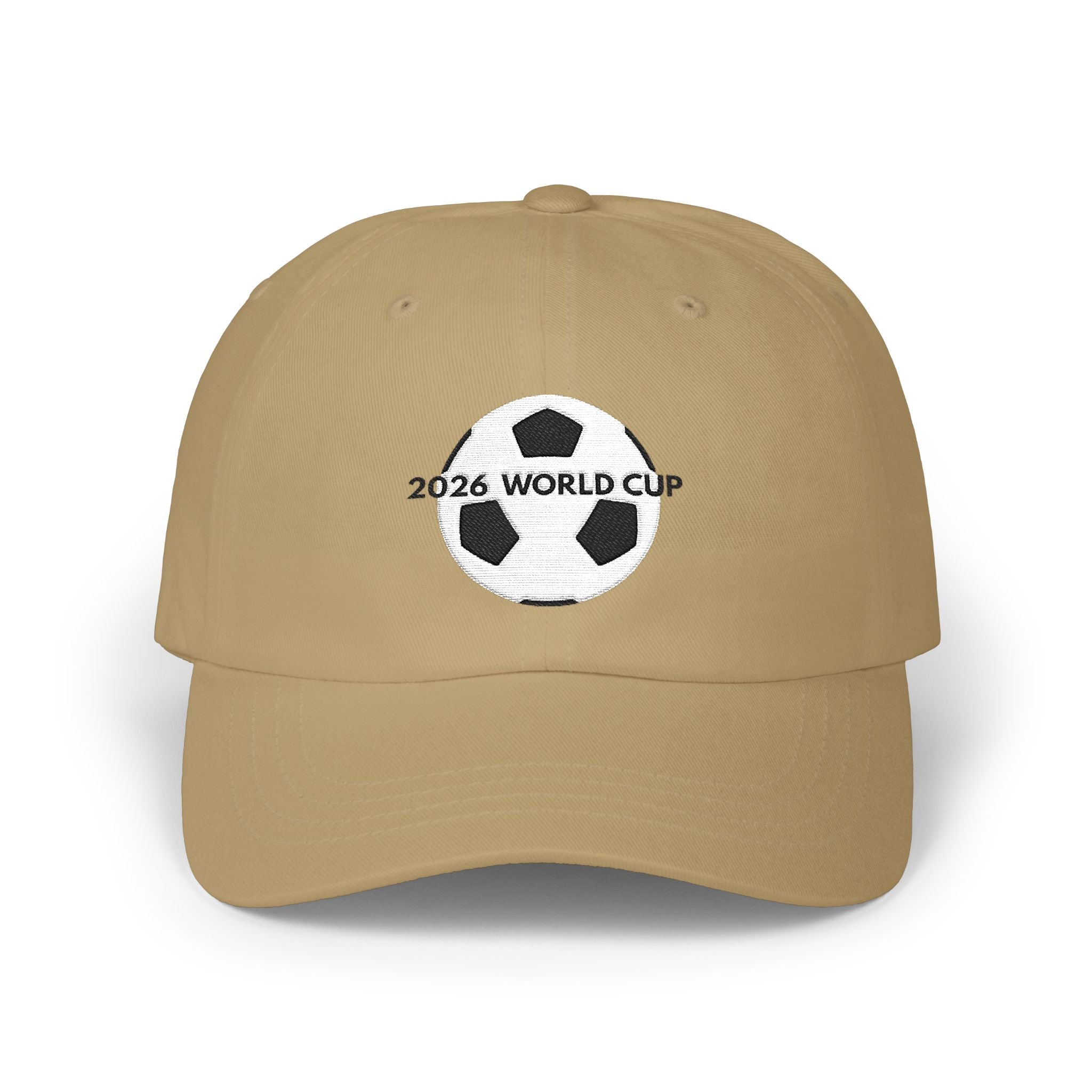 2026 World Cup Soccer Ball Classic Dad Cap | Embroidered Football Hat