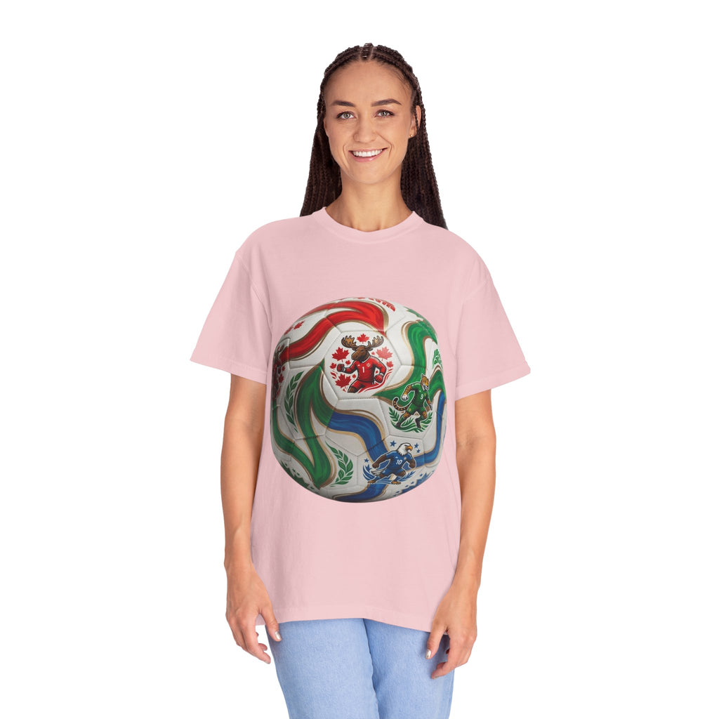 Soccer World Cup Retro Trio Ball T-Shirt