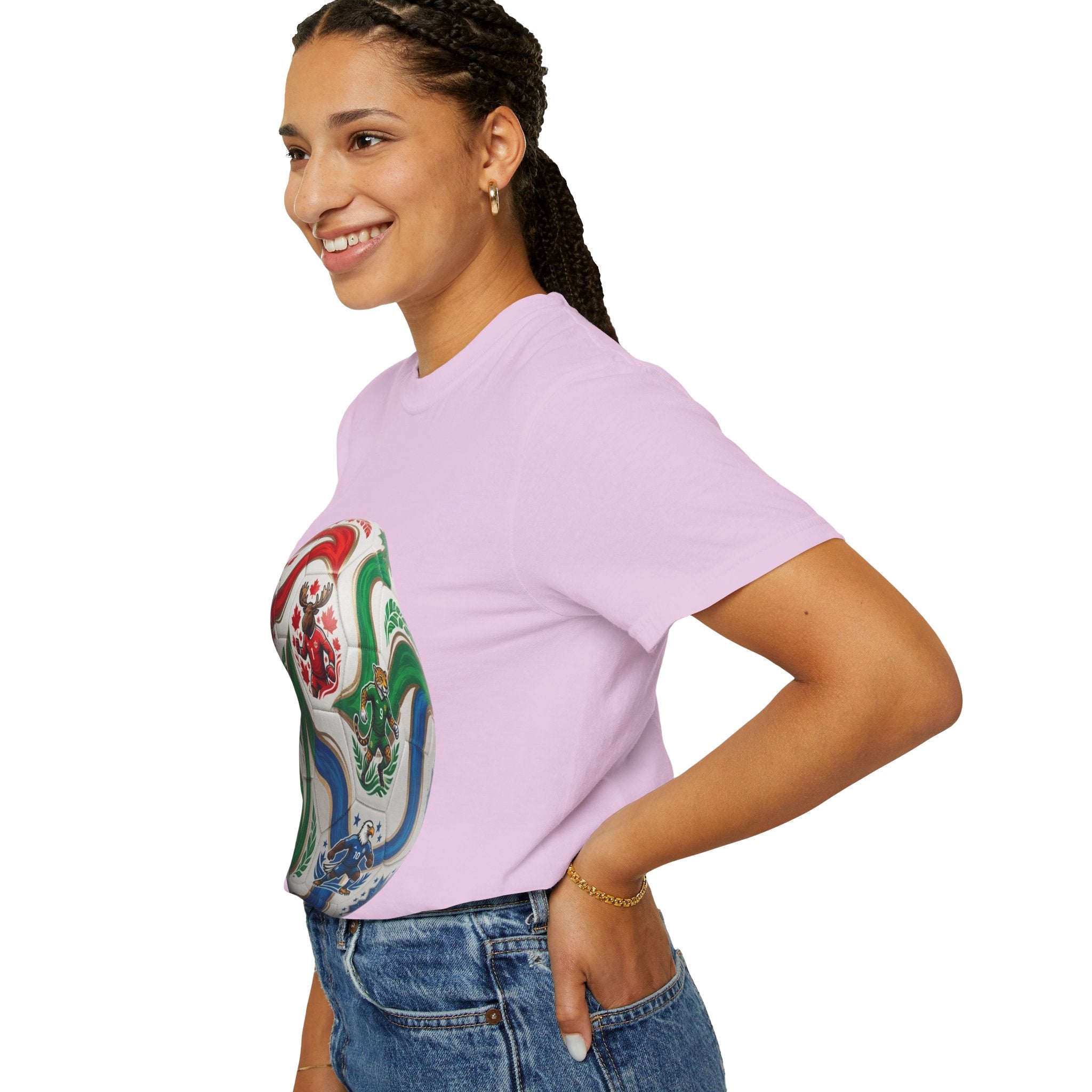 Soccer World Cup Retro Trio Ball T-Shirt