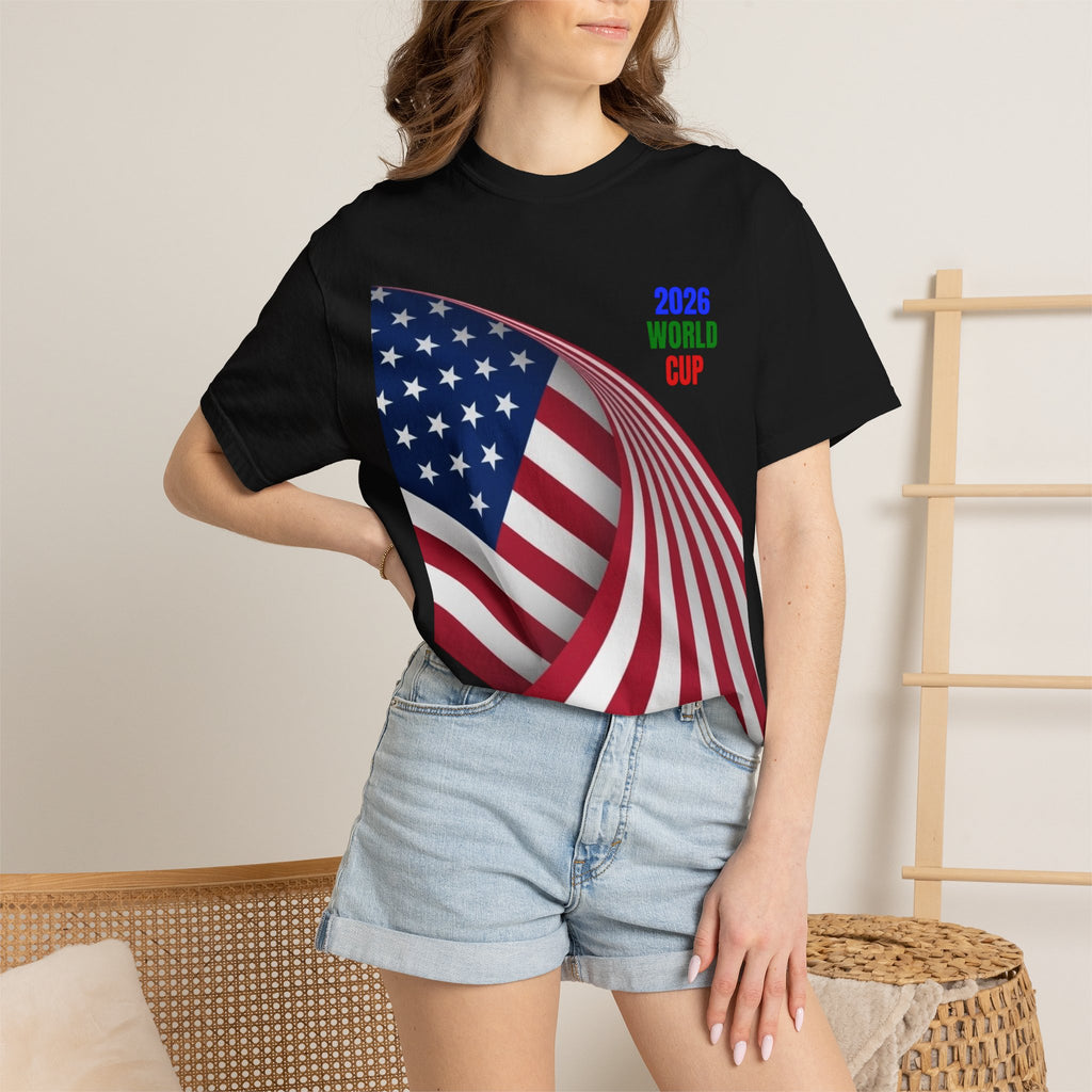 2026 World Cup USA Flag T-Shirt