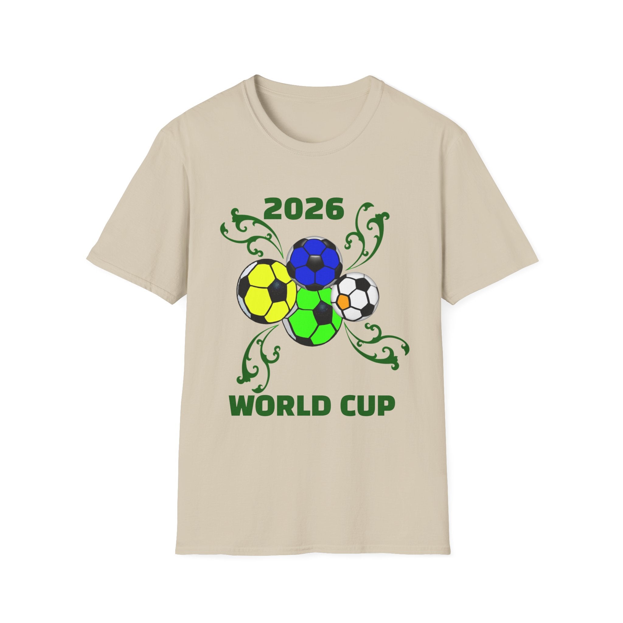 2026 World Cup Soccer Balls T-Shirt | Soccer Tournament Tee
