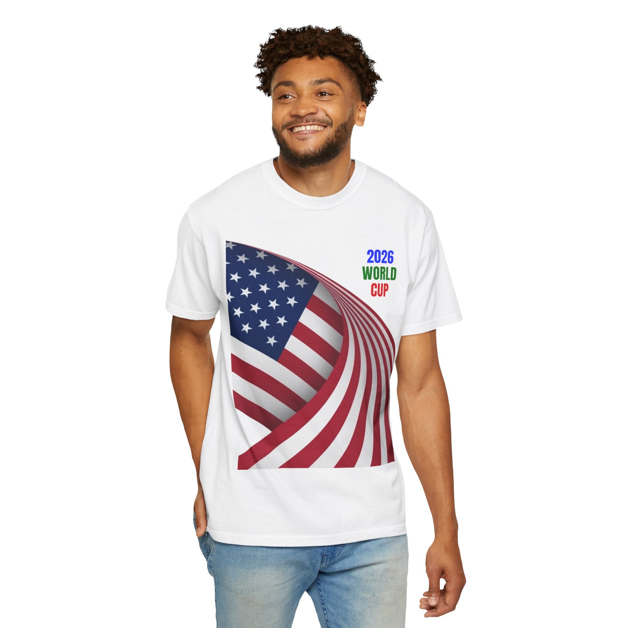 2026 World Cup USA Flag T-Shirt