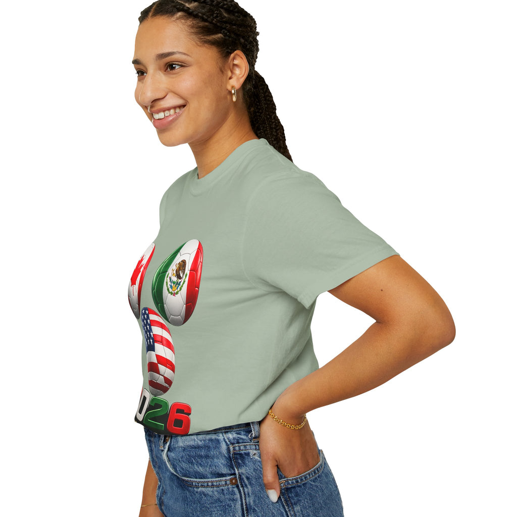 2026 World Cup Soccer T‑Shirt — USA Canada Mexico Fans