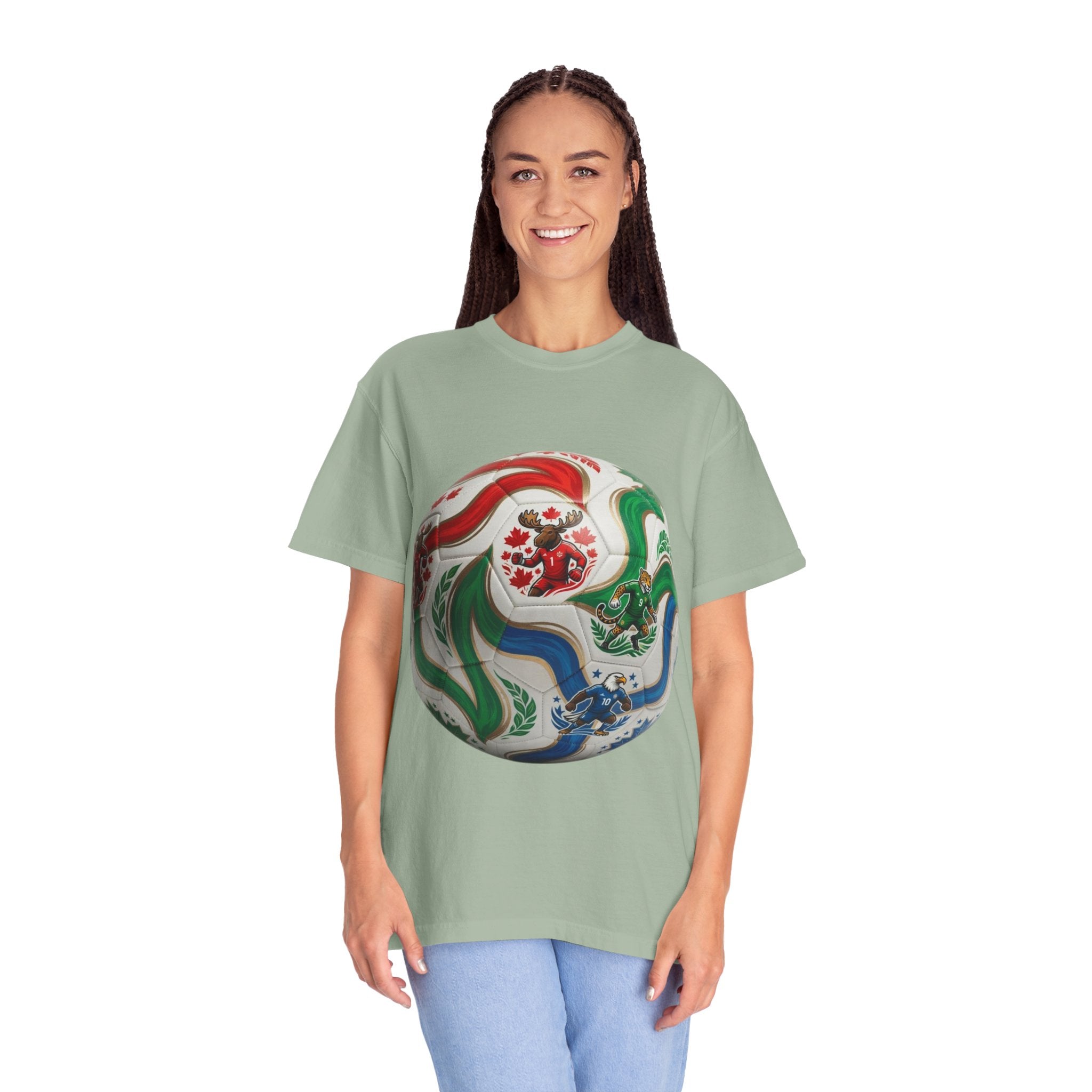 Soccer World Cup Retro Trio Ball T-Shirt