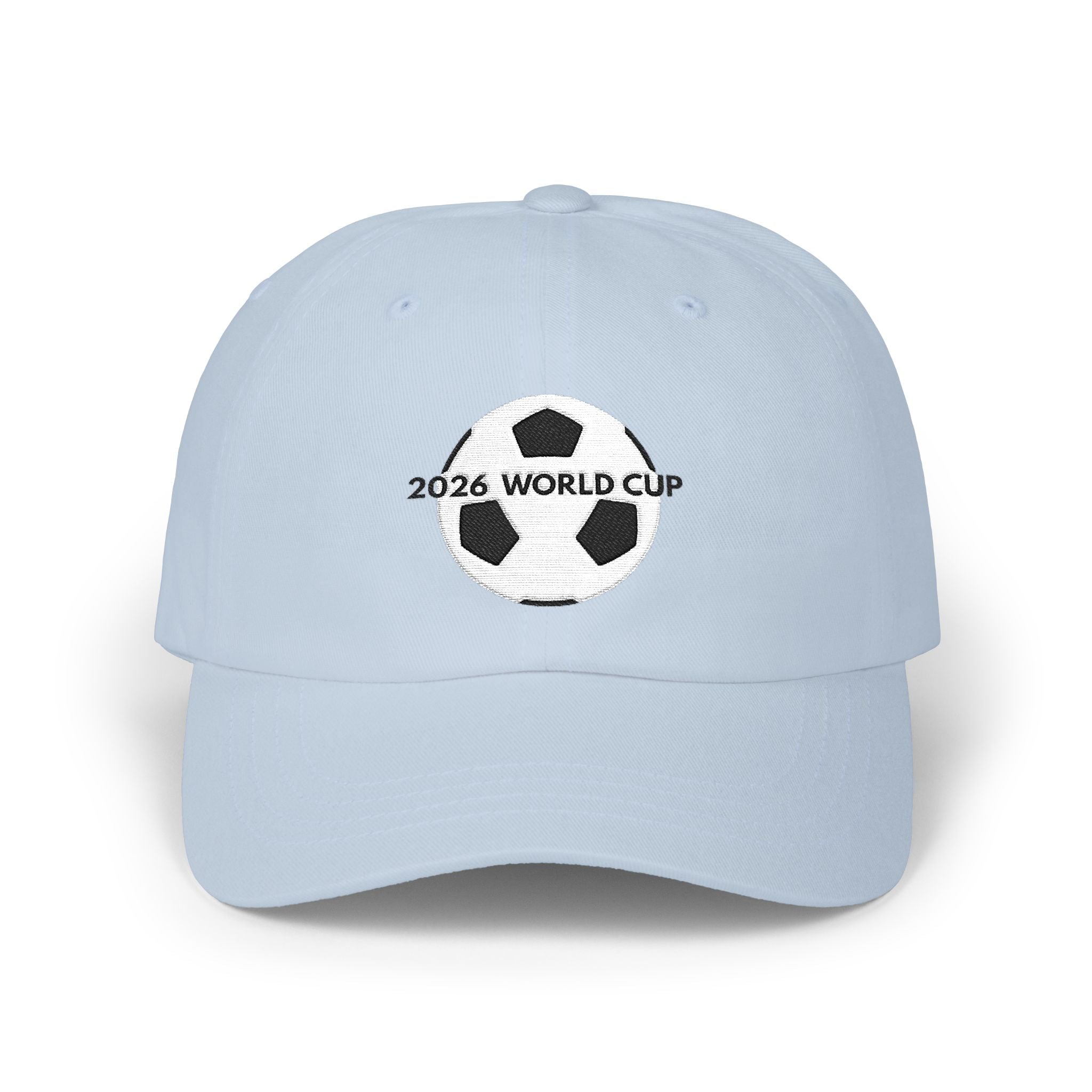 2026 World Cup Soccer Ball Classic Dad Cap | Embroidered Football Hat