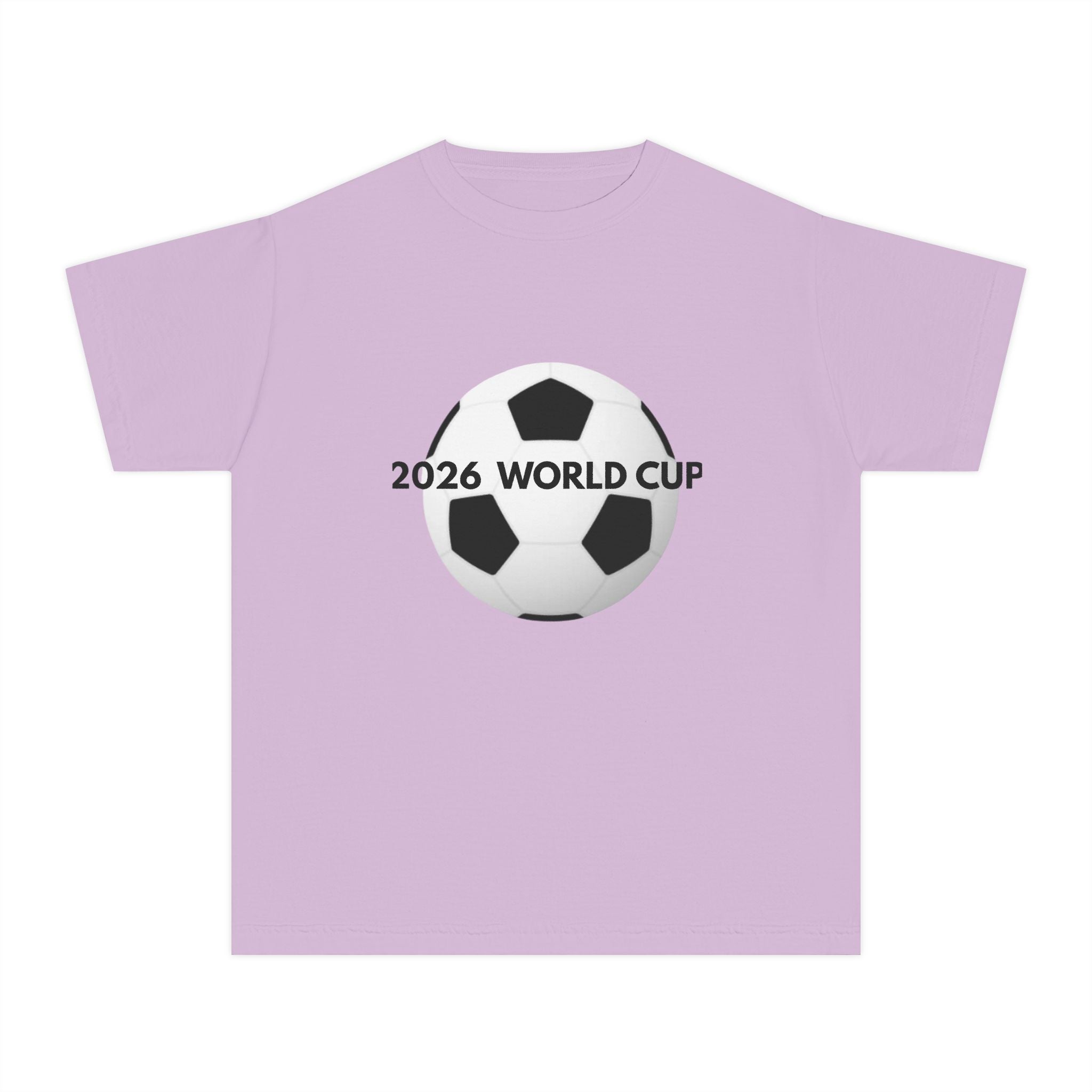Youth 2026 World Cup Soccer Tee — Kids Football Fan Shirt