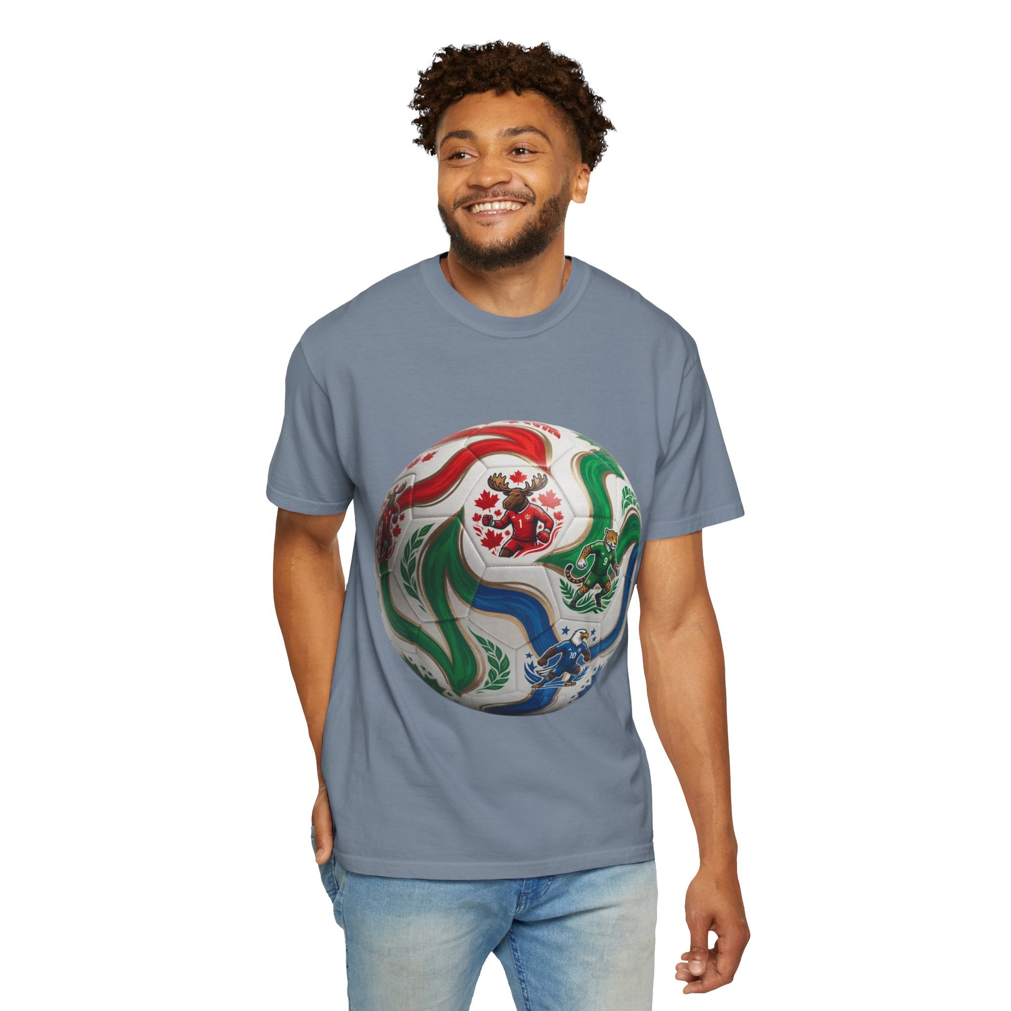 Soccer World Cup Retro Trio Ball T-Shirt