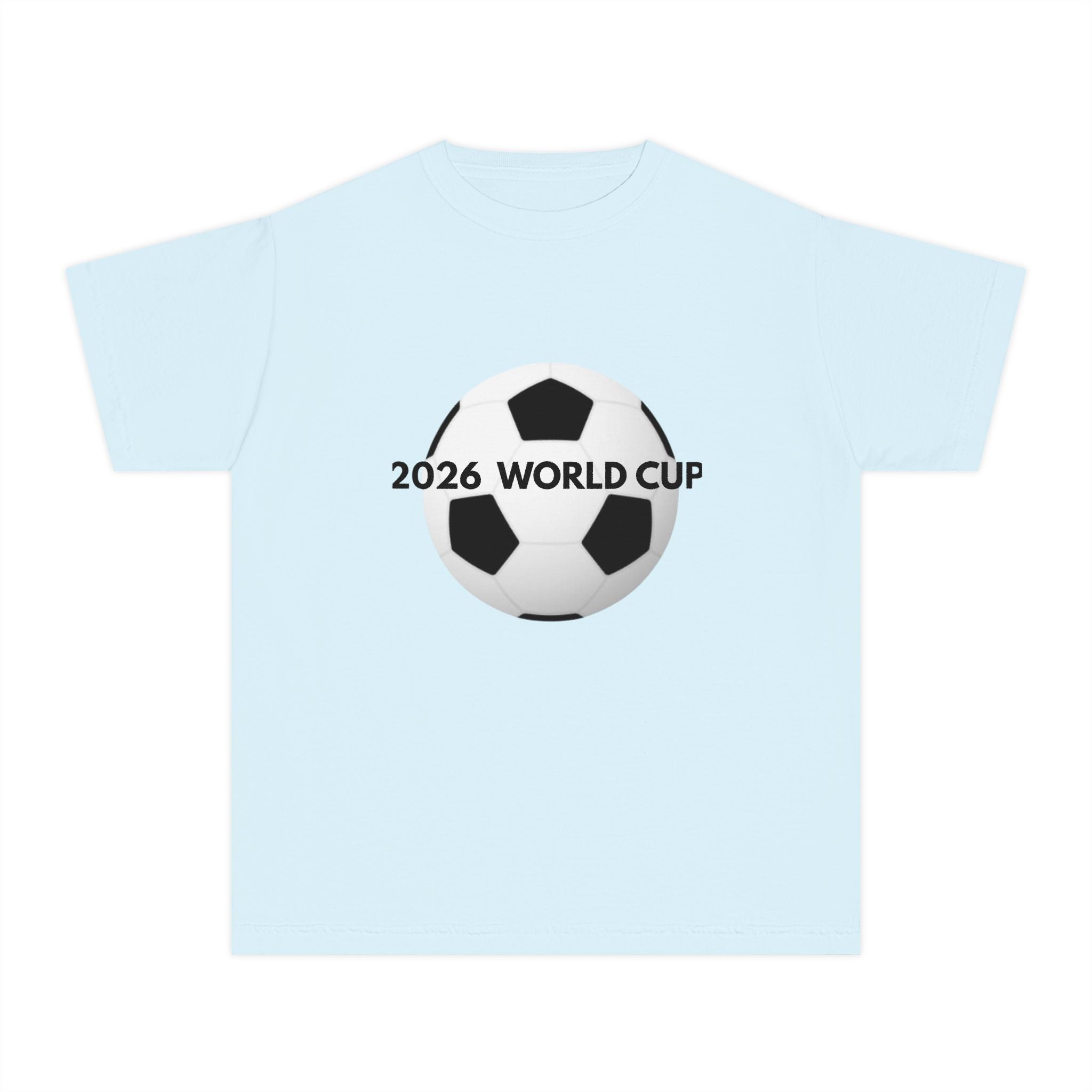 Youth 2026 World Cup Soccer Tee — Kids Football Fan Shirt