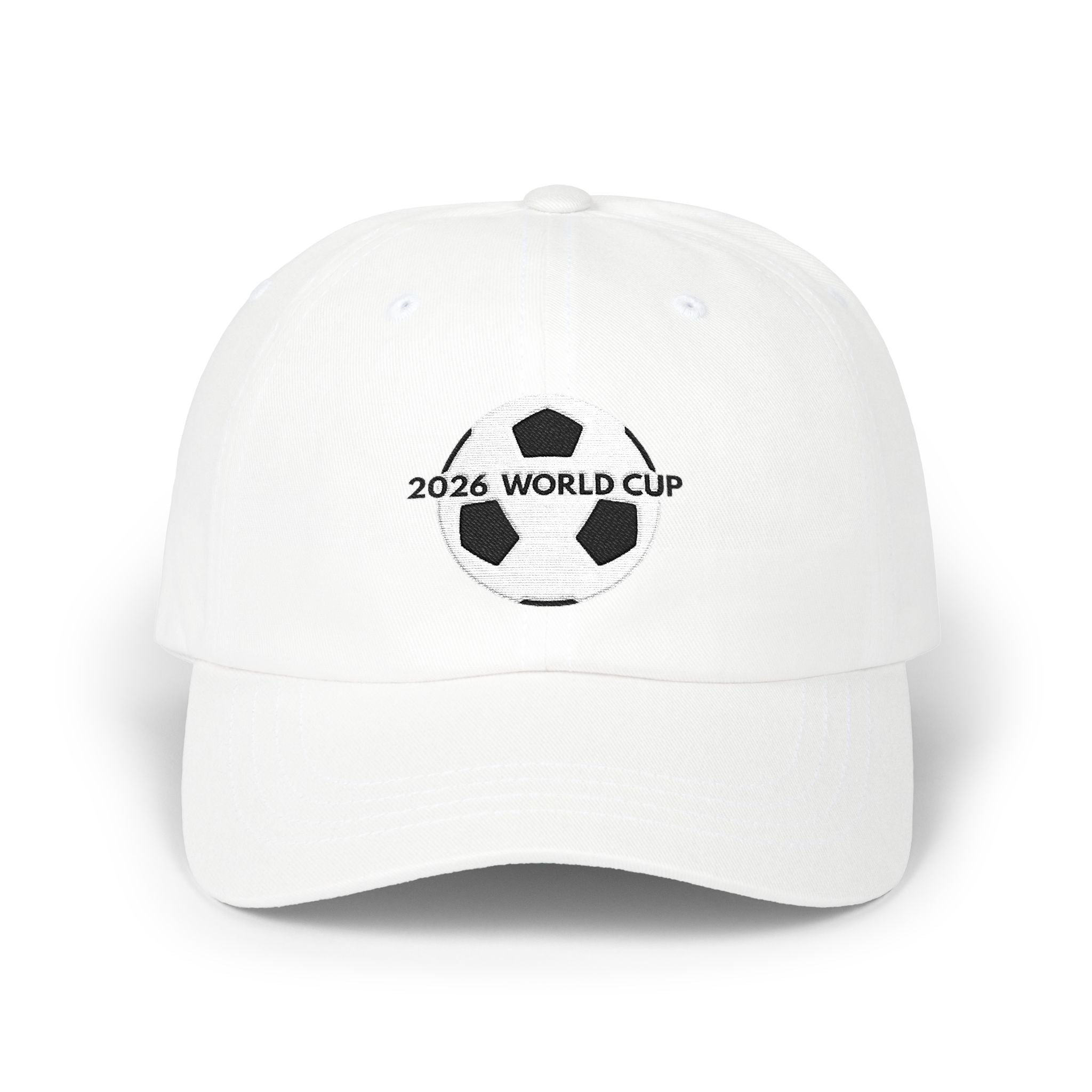 2026 World Cup Soccer Ball Classic Dad Cap | Embroidered Football Hat