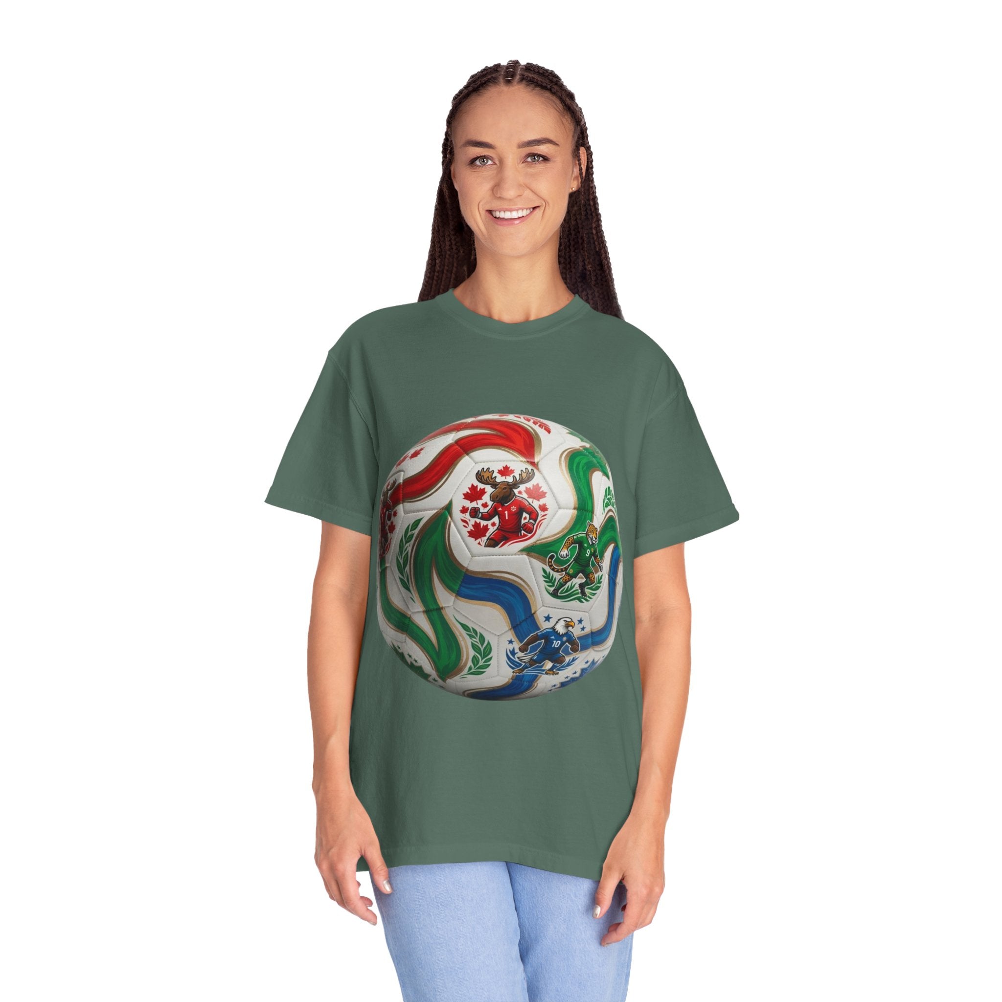 Soccer World Cup Retro Trio Ball T-Shirt