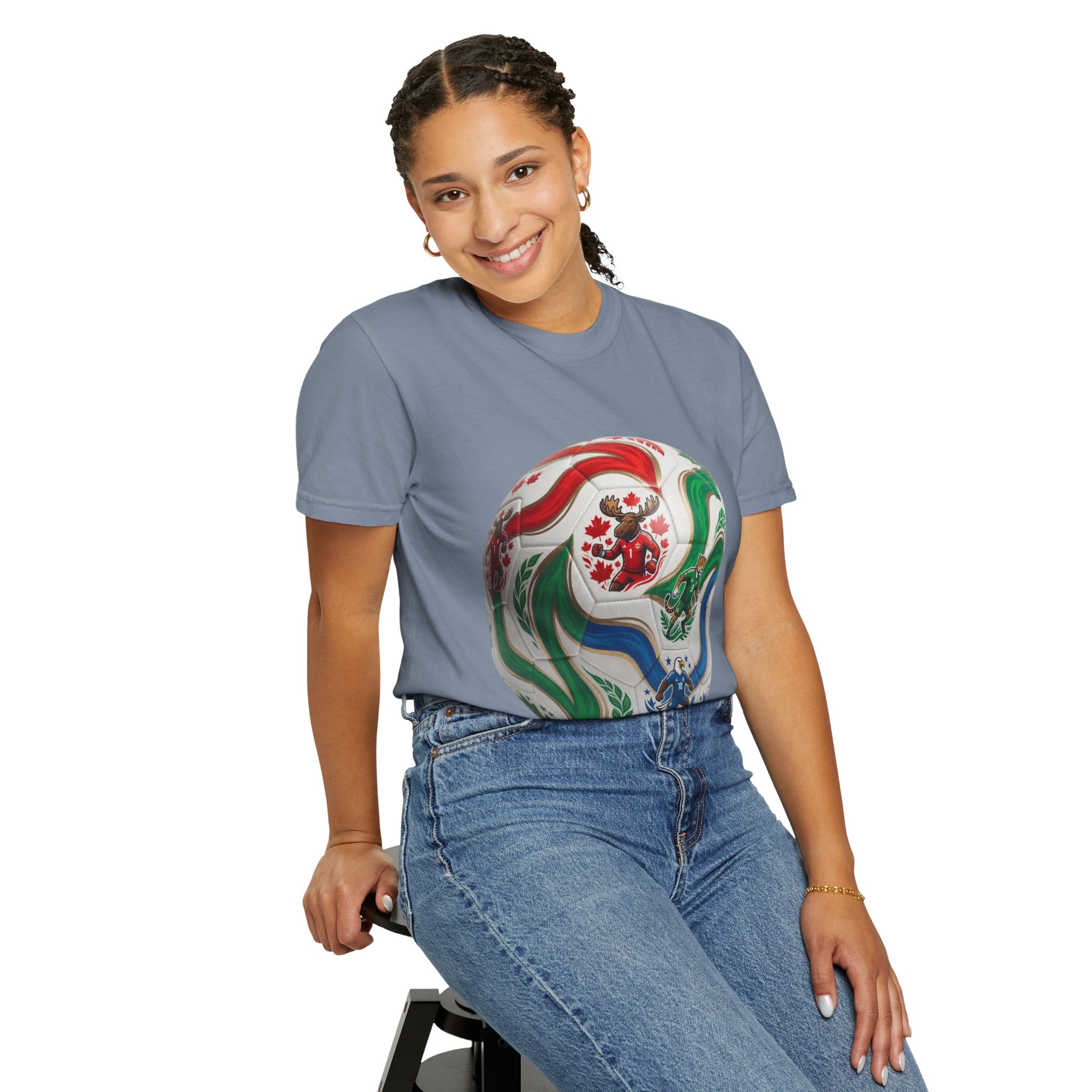 Soccer World Cup Retro Trio Ball T-Shirt